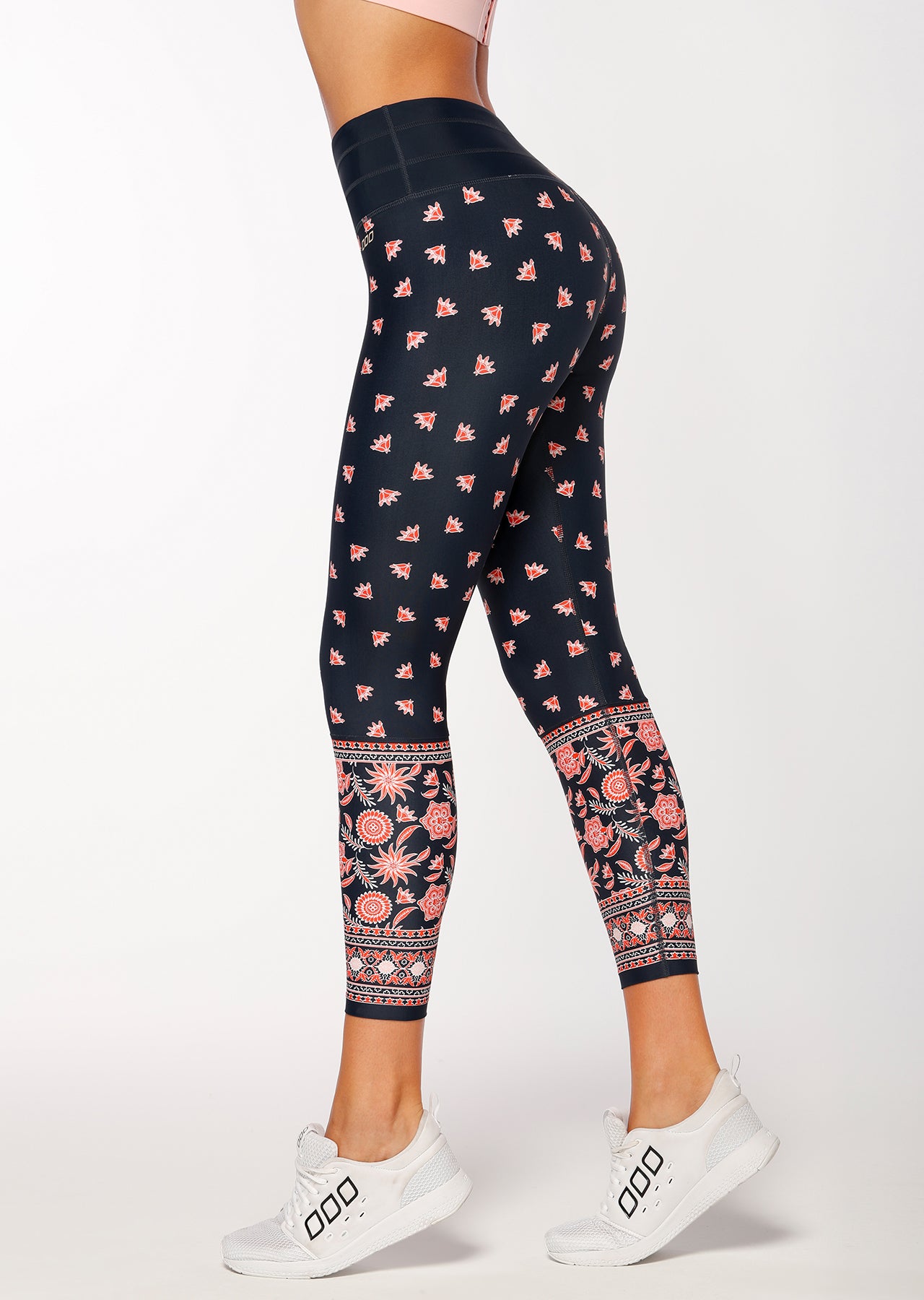 Lorna Jane Capri Core A/B Tight - Capri Floral Print