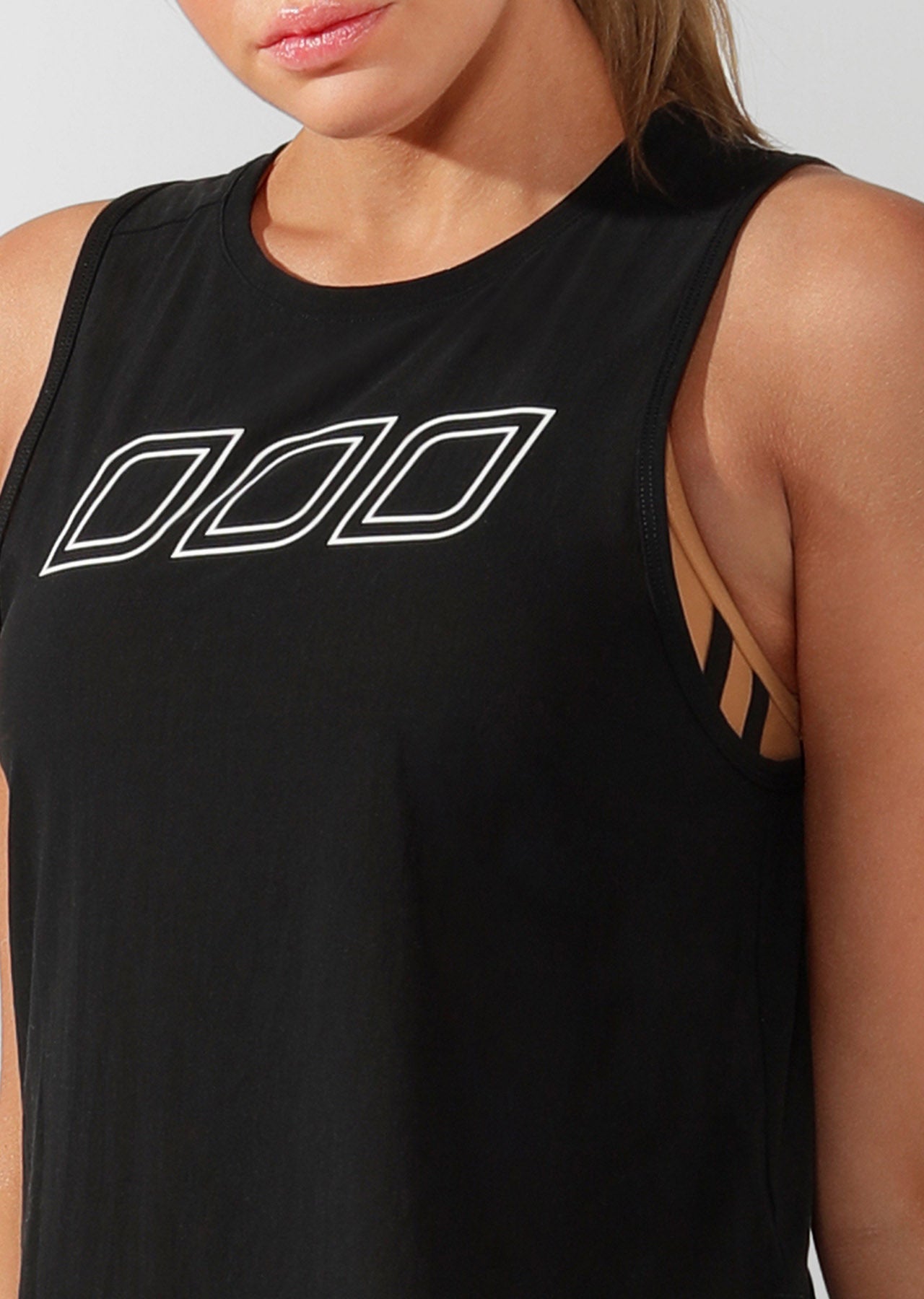 Lorna Jane Cardio Active Tank - Black