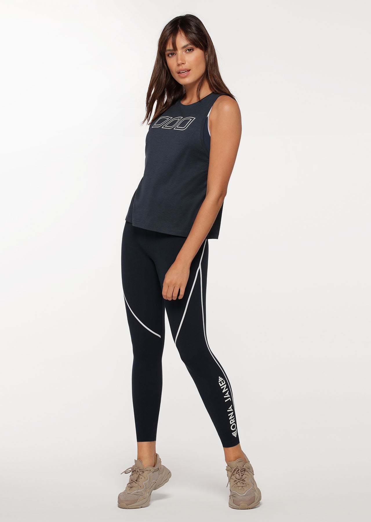 Lorna Jane Cardio Active Tank - Midnight Indigo