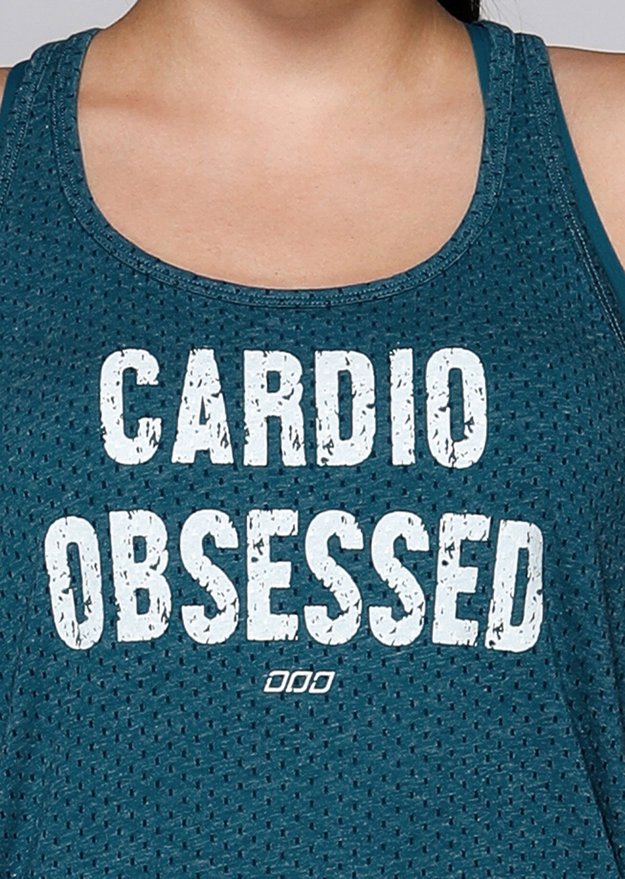 Lorna Jane Cardio Obsessed Tank - Everteal Marl
