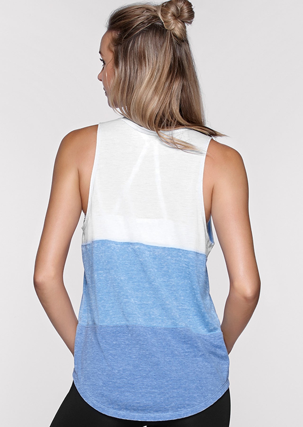 Lorna Jane Castaway Tank - Blue Multi