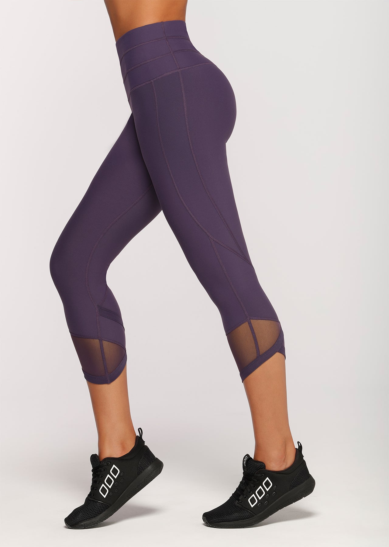 Lorna Jane Chakra Core 7/8 Tight - Night Violet
