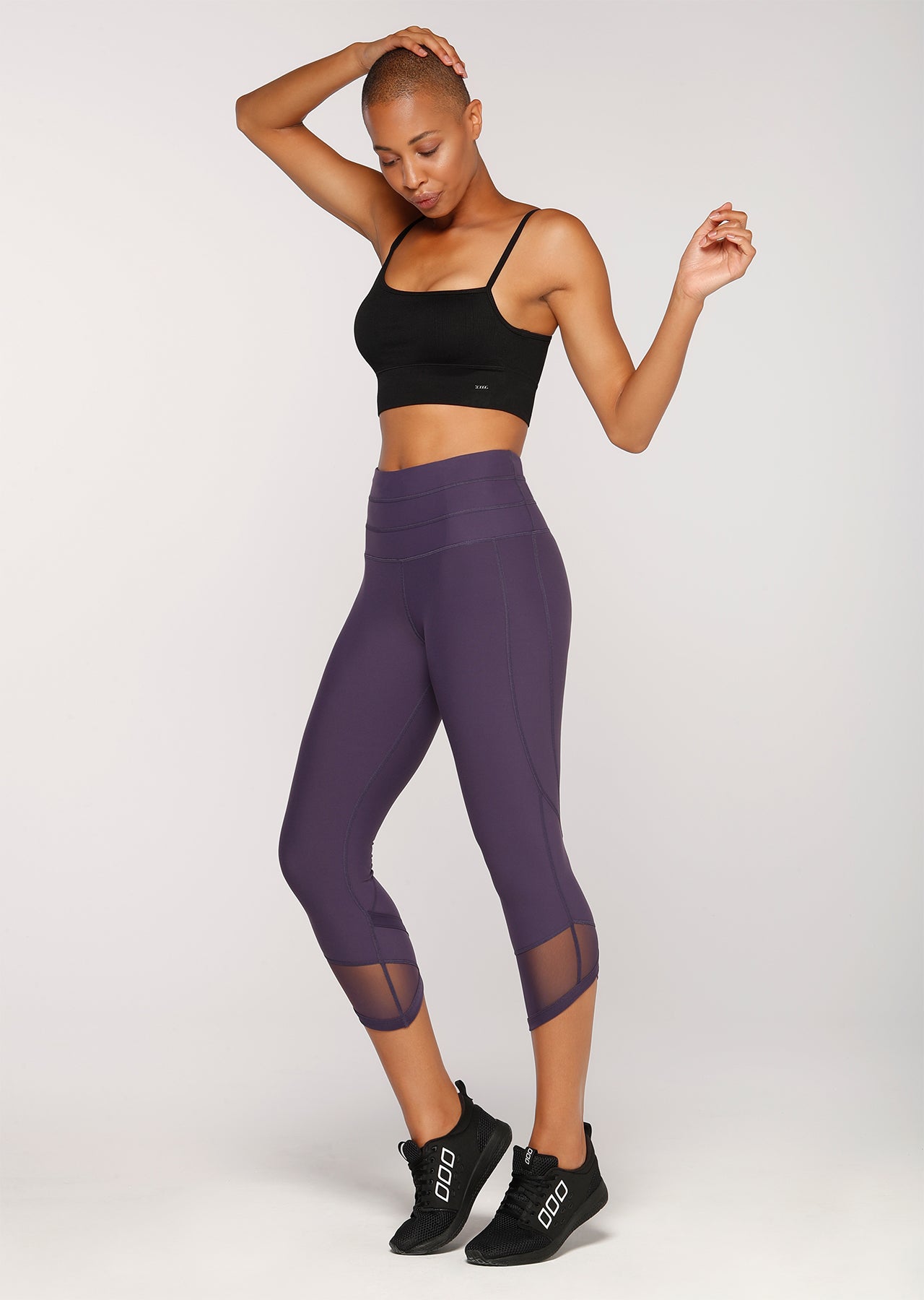 Lorna Jane Chakra Core 7/8 Tight - Night Violet