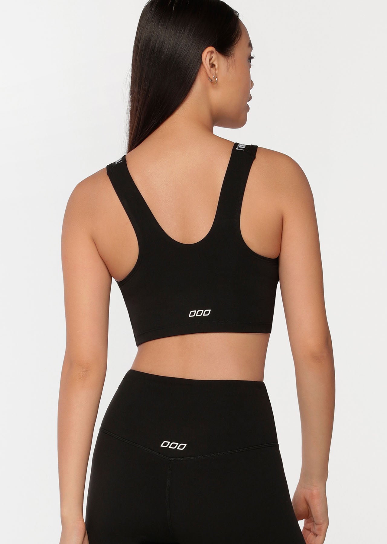 Lorna Jane Challenger Long Line Bra - Black