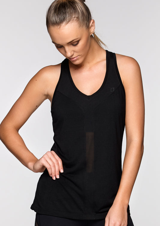 Lorna Jane Chantal Tank - Black
