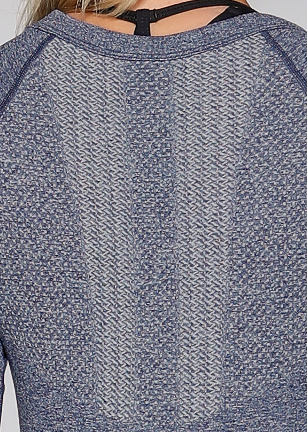 Lorna Jane Charlie L/Slv Seamless Top - Ink Marl