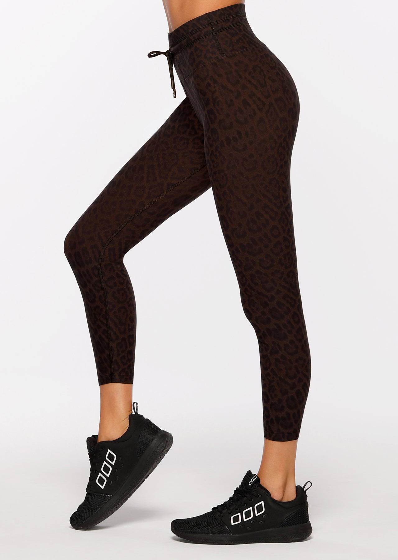Lorna Jane Cheetah Core Ankle Biter Tight - Cheetah Print