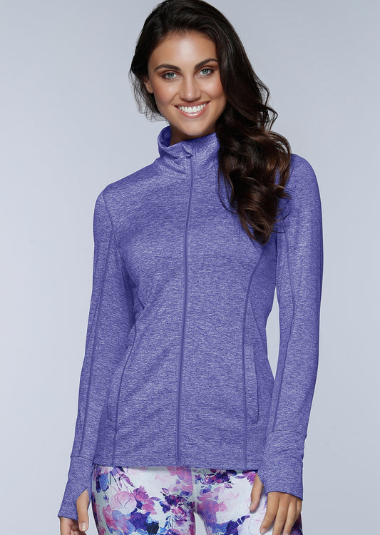 Lorna Jane Chill Time Maxum - Jacaranda Marl