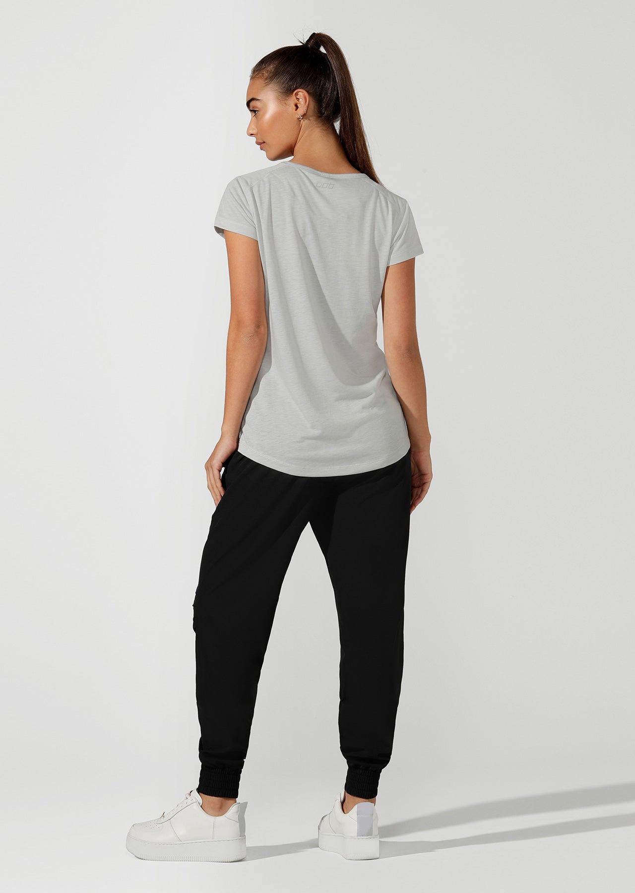 Lorna Jane Classic Active Tee - Grey Marl