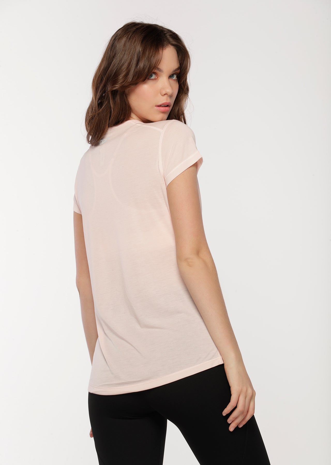 Lorna Jane Classic Active Tee - Dusty Pink
