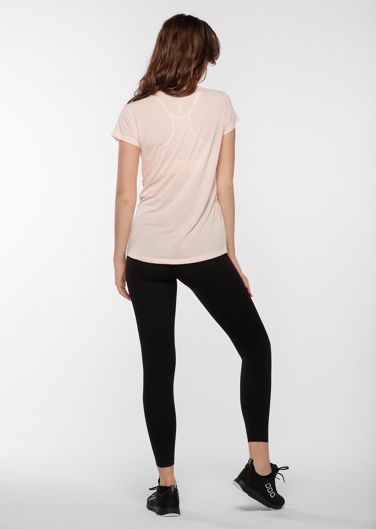 Lorna Jane Classic Active Tee - Dusty Pink