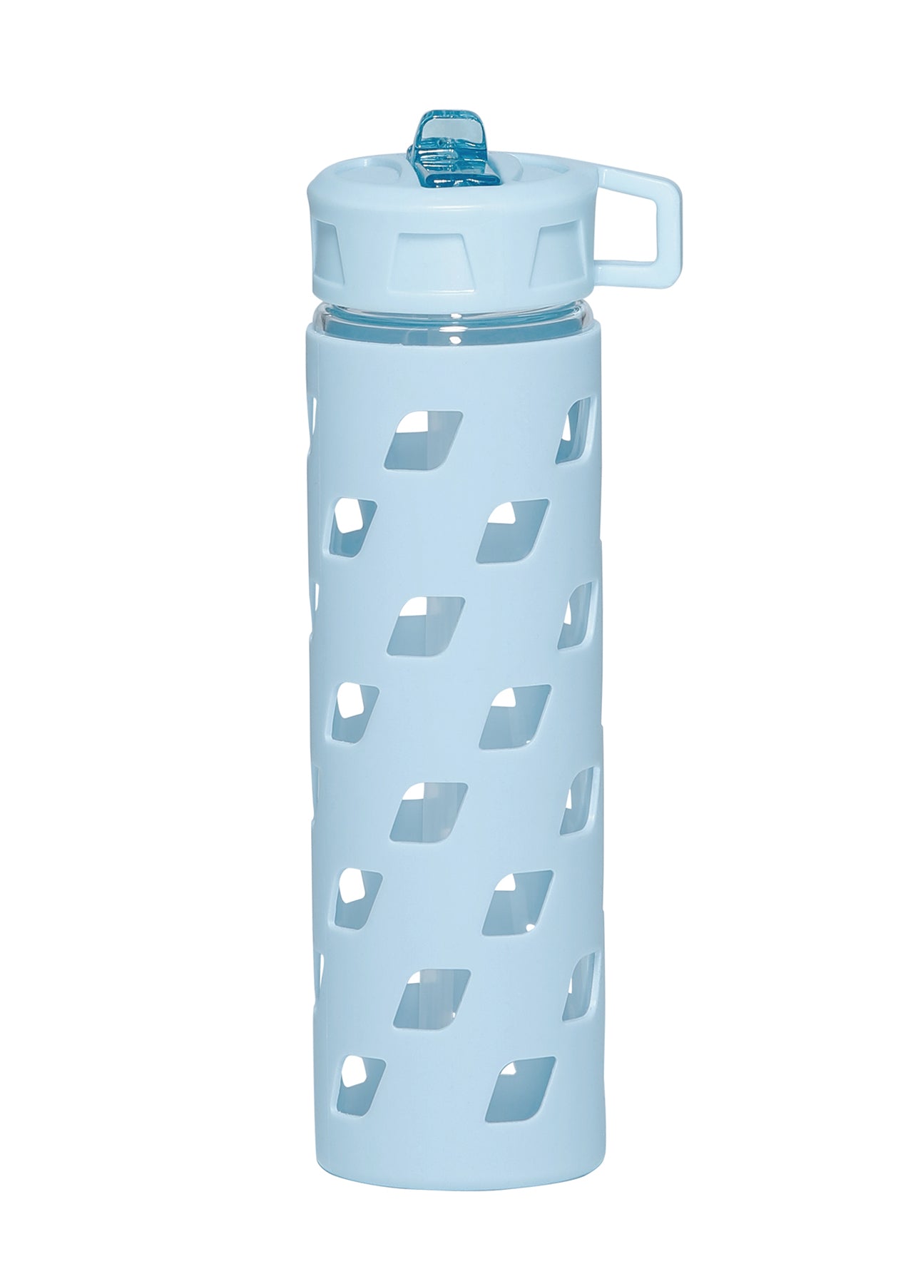 Lorna Jane Classic Glass Water Bottle - Blue Sky