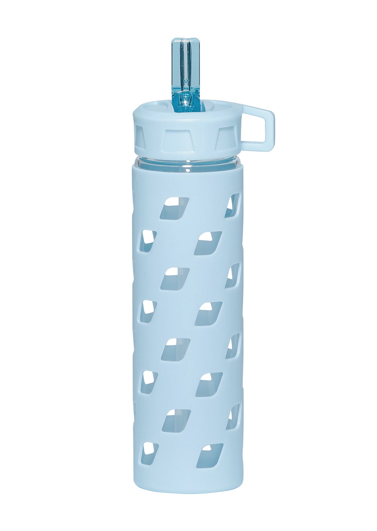 Lorna Jane Classic Glass Water Bottle - Blue Sky