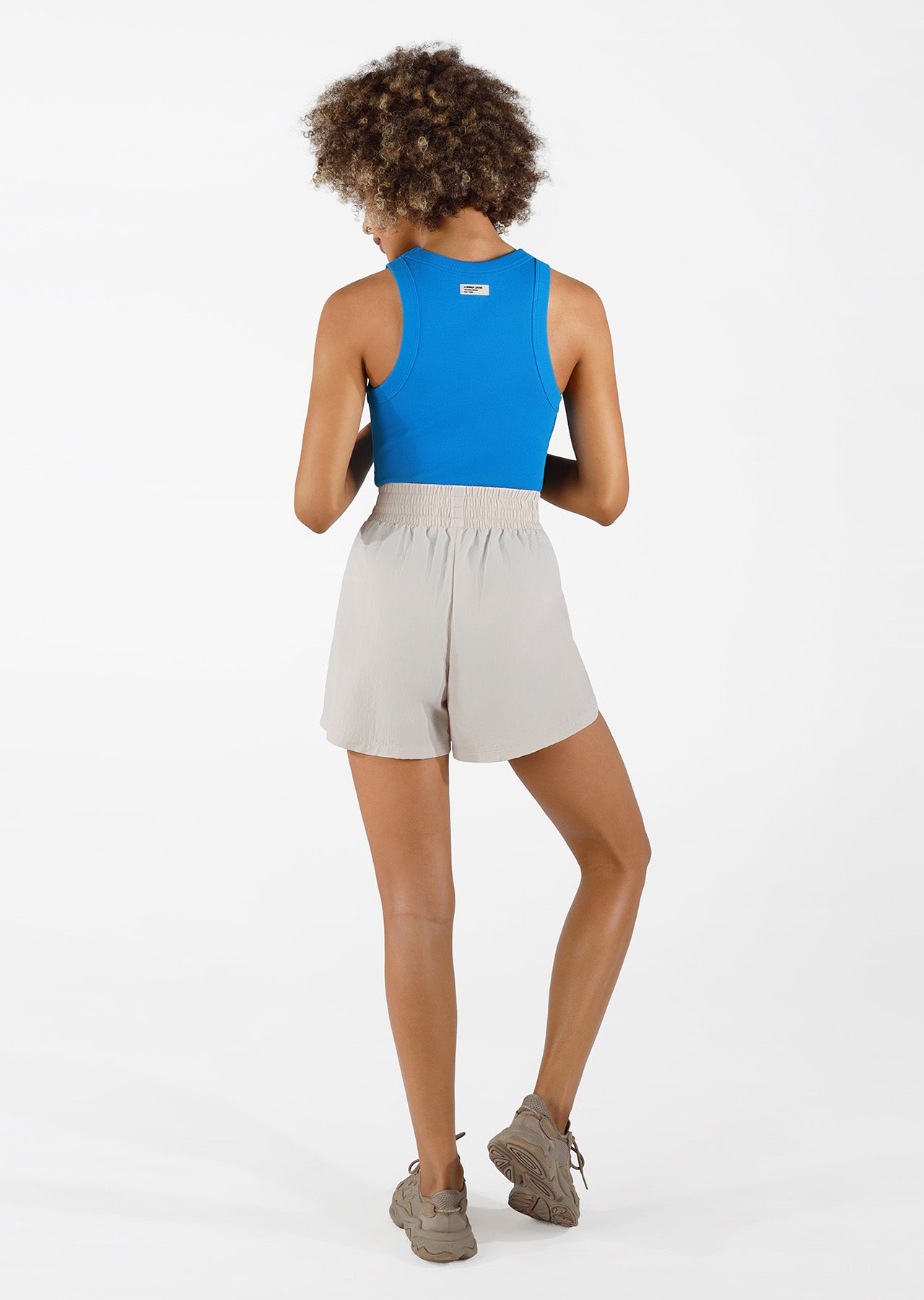 Lorna Jane Classic Ribbed Tank - Cornflower