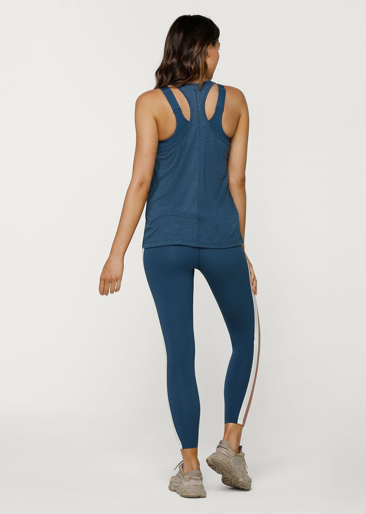 Lorna Jane Classic Slouchy Gym Tank - Pale Indigo
