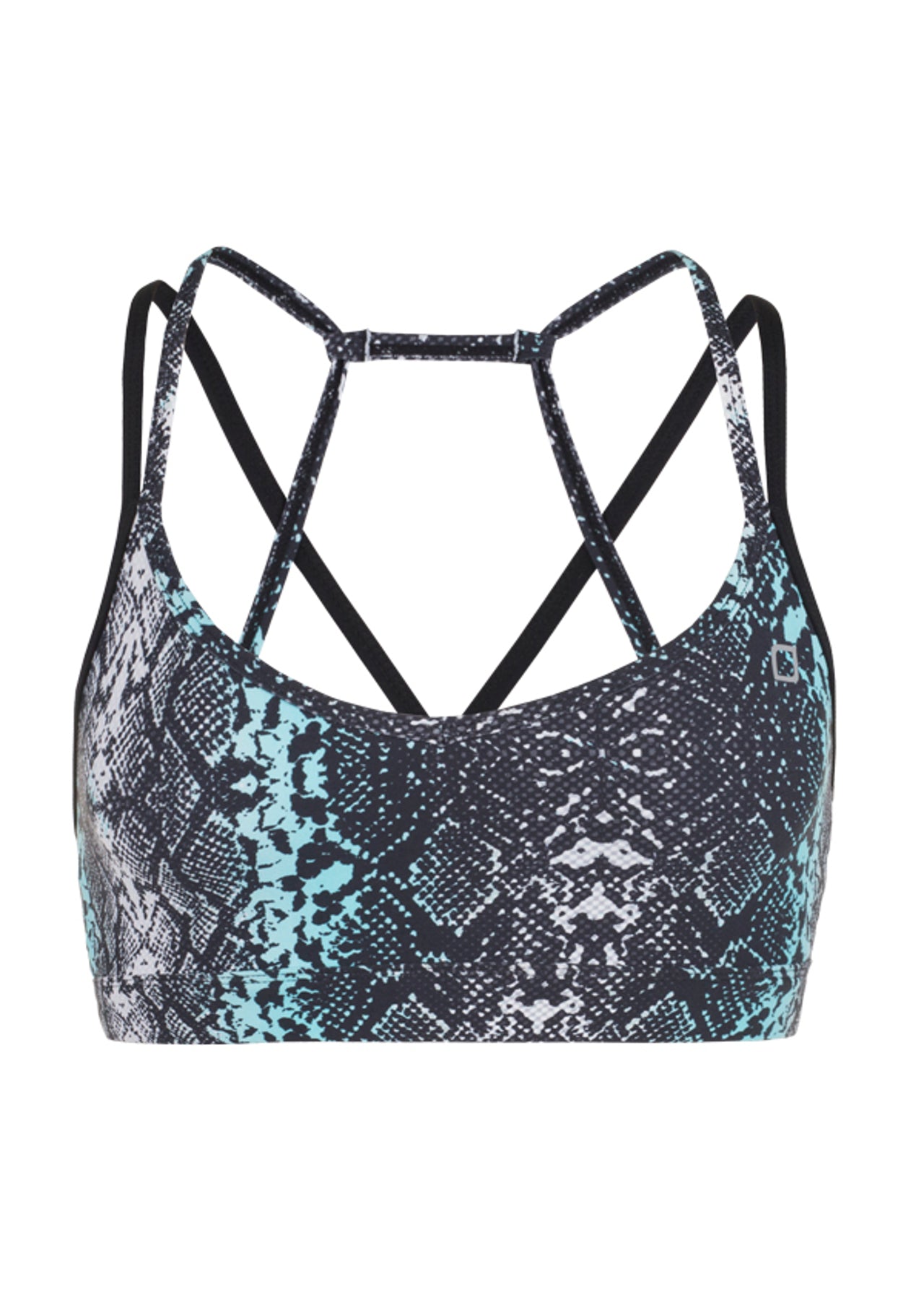 Lorna Jane Cobra Sports Bra - Grey Multi
