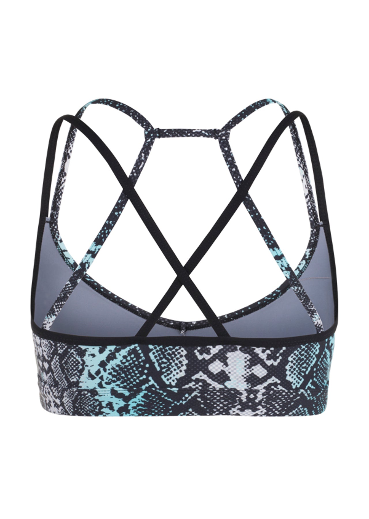 Lorna Jane Cobra Sports Bra - Grey Multi