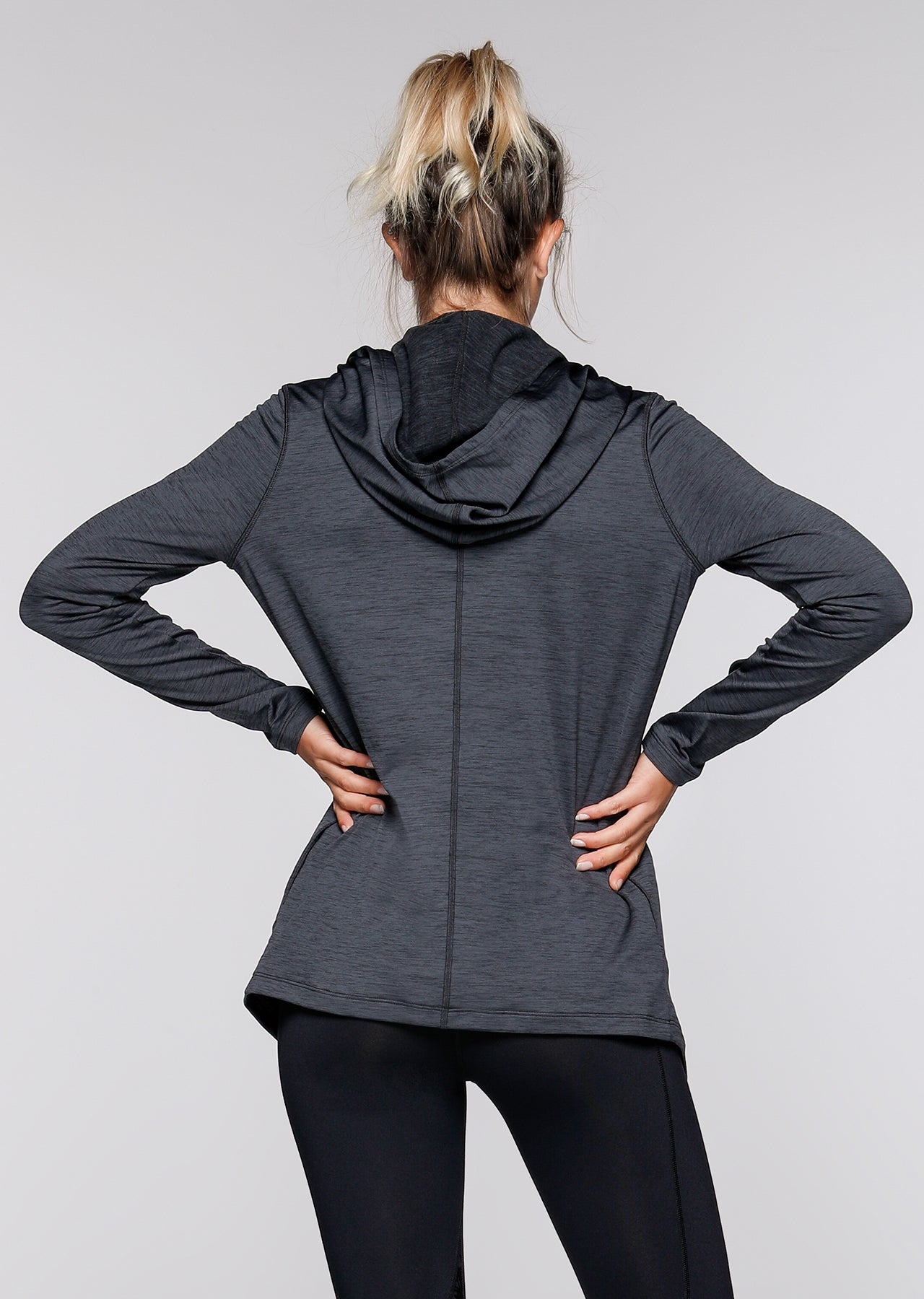 Lorna Jane Cody Jacket - Black Marl