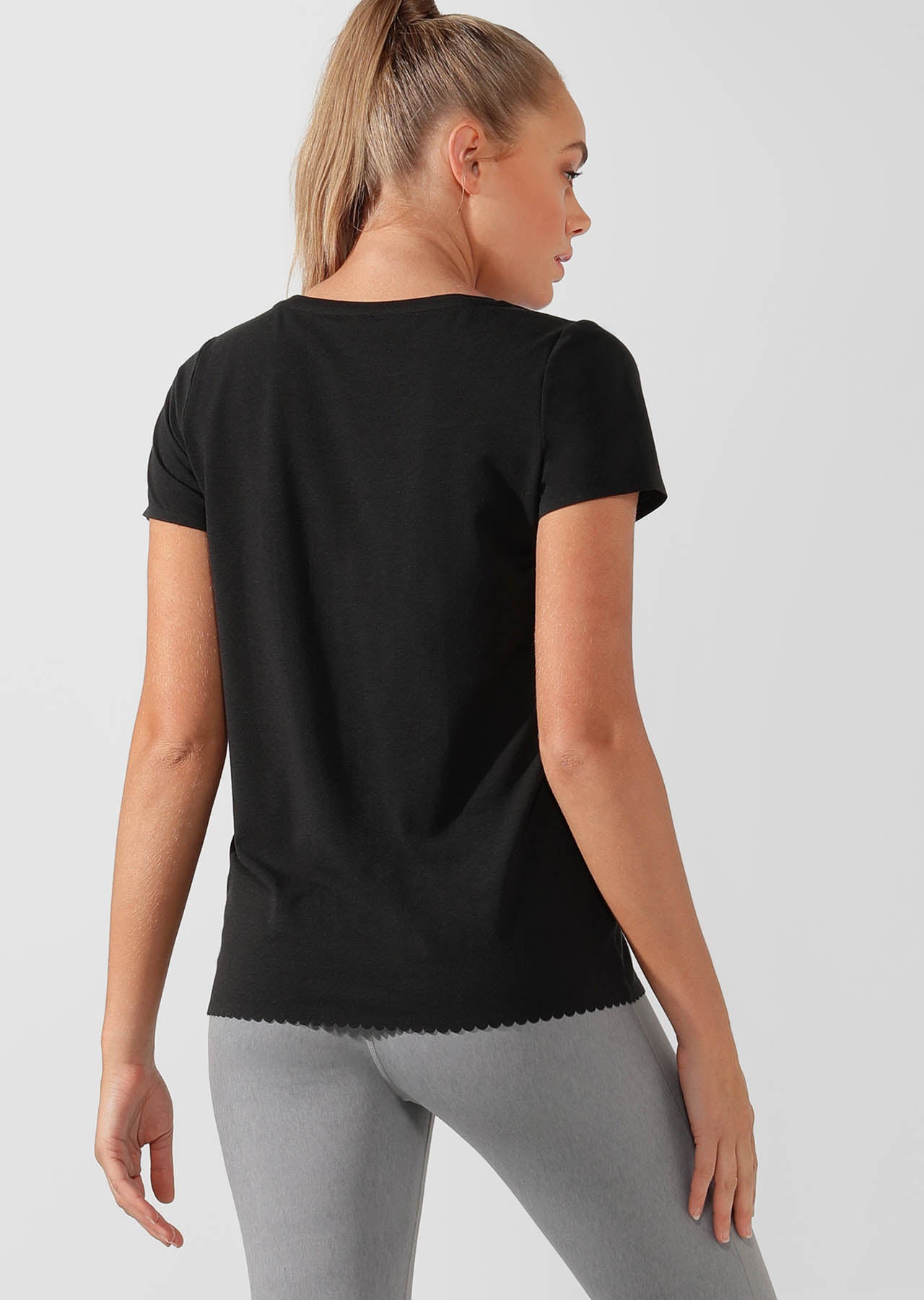 Lorna Jane Comfort Active Tee - Black