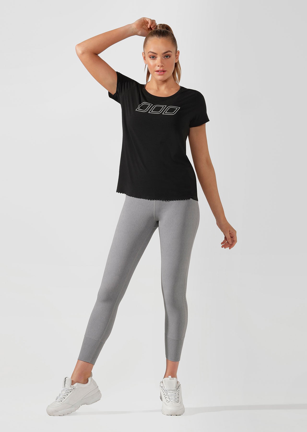Lorna Jane Comfort Active Tee - Black