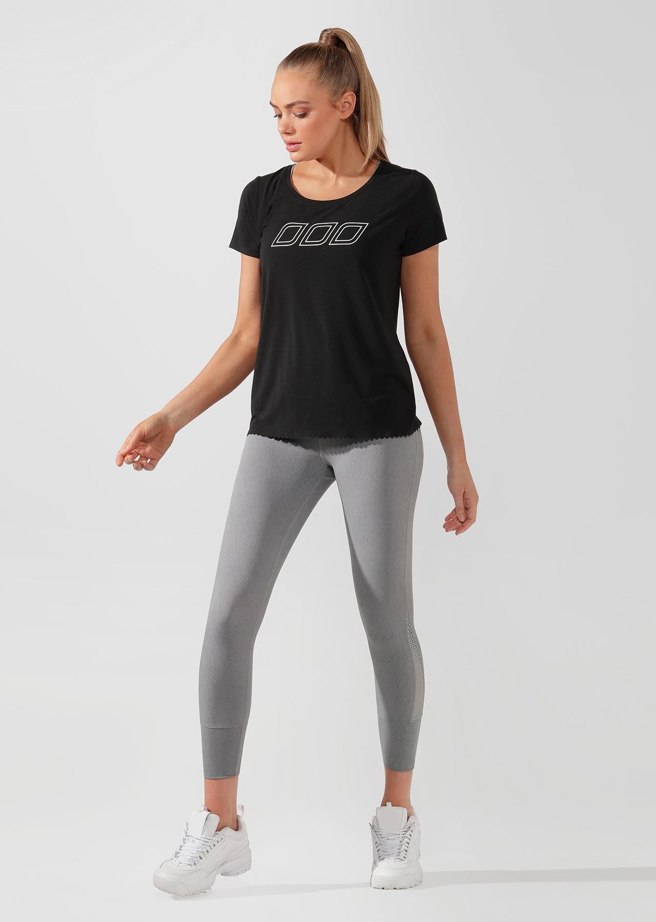 Lorna Jane Comfort Active Tee - Black