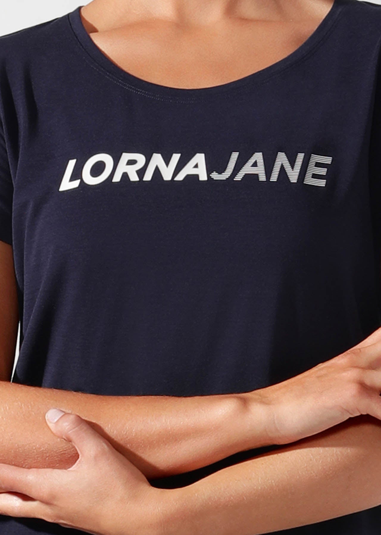 Lorna Jane Comfort Active Tee - French Navy