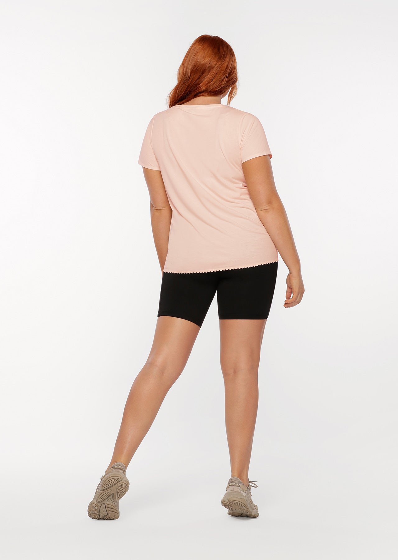 Lorna Jane Comfort Active Tee - Dusty Pink