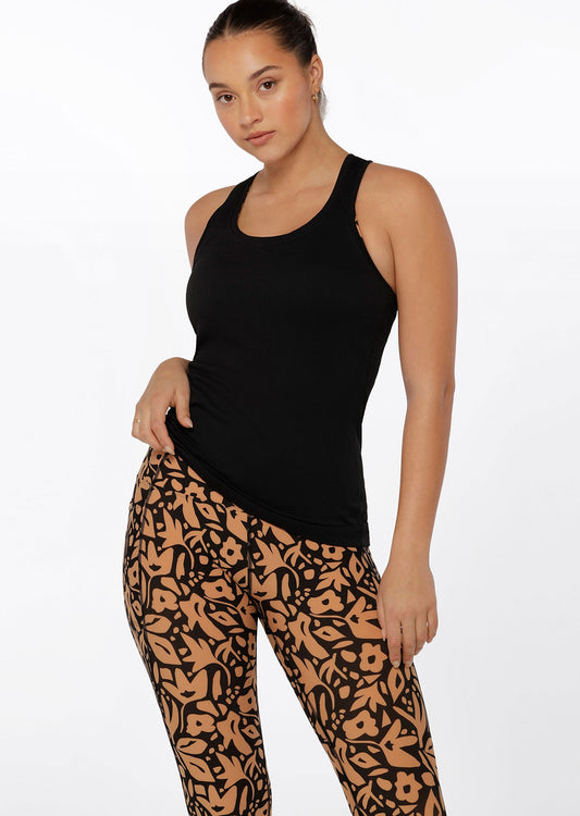 Lorna Jane Comfort Seamless Active Tank - Black