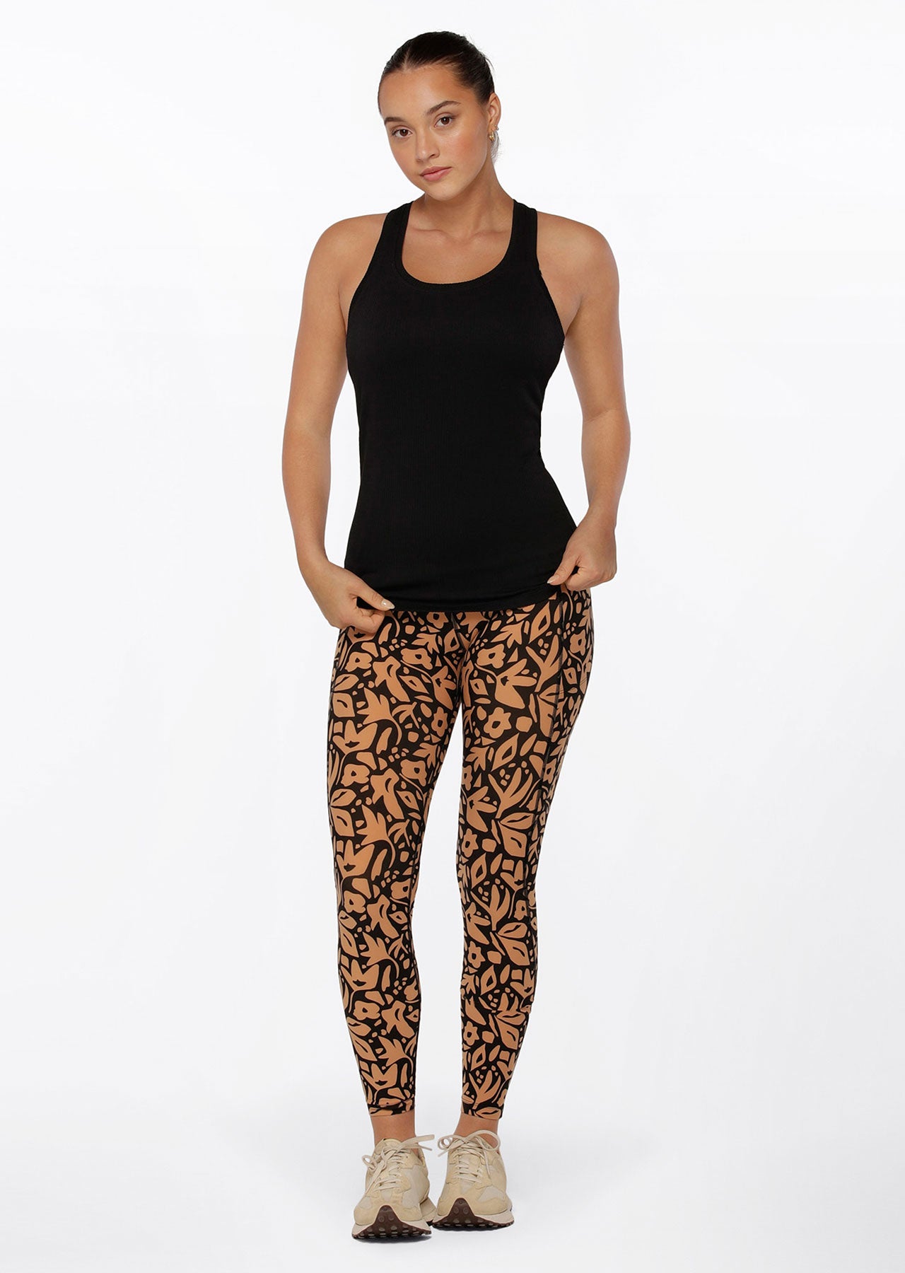 Lorna Jane Comfort Seamless Active Tank - Black