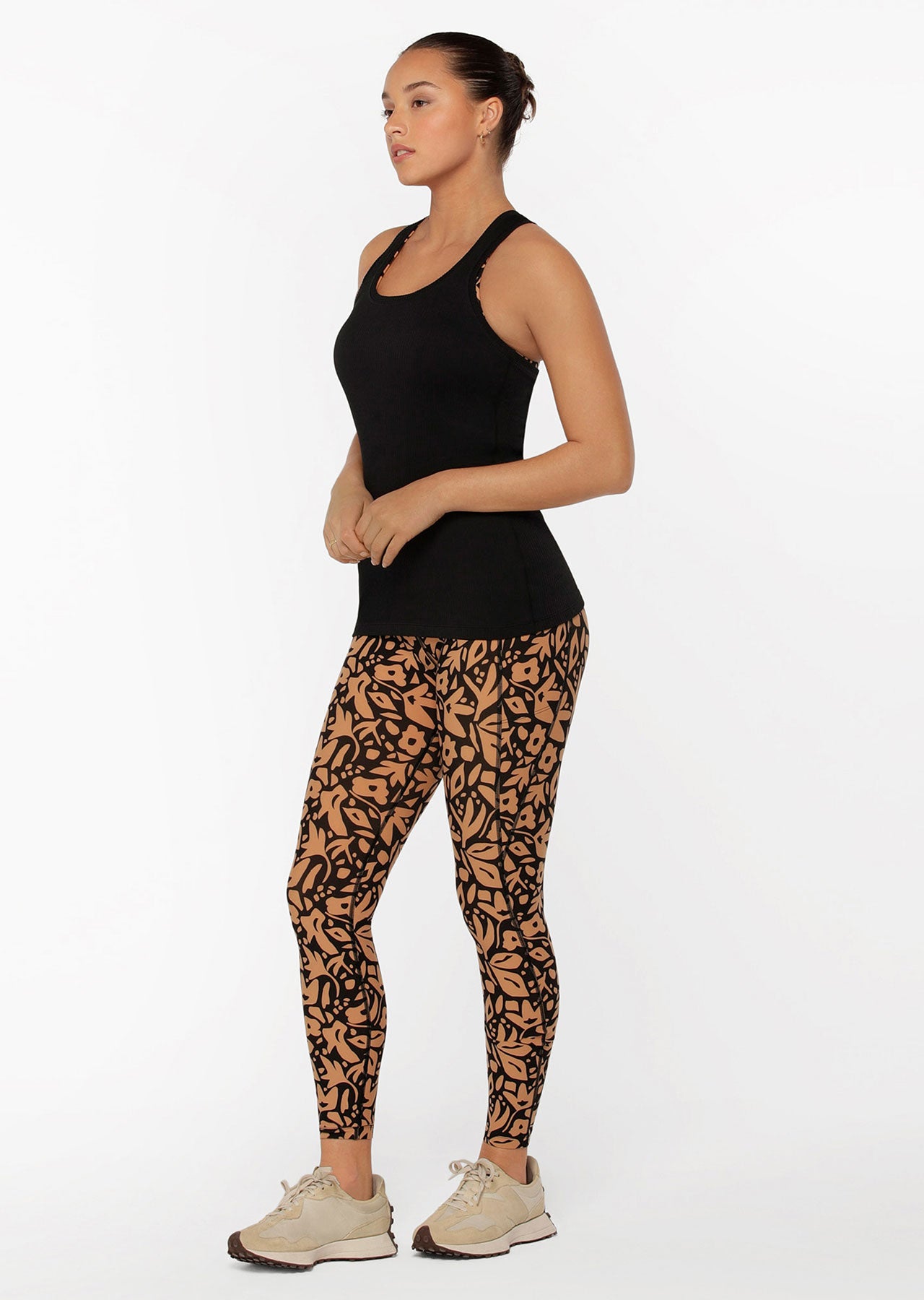 Lorna Jane Comfort Seamless Active Tank - Black