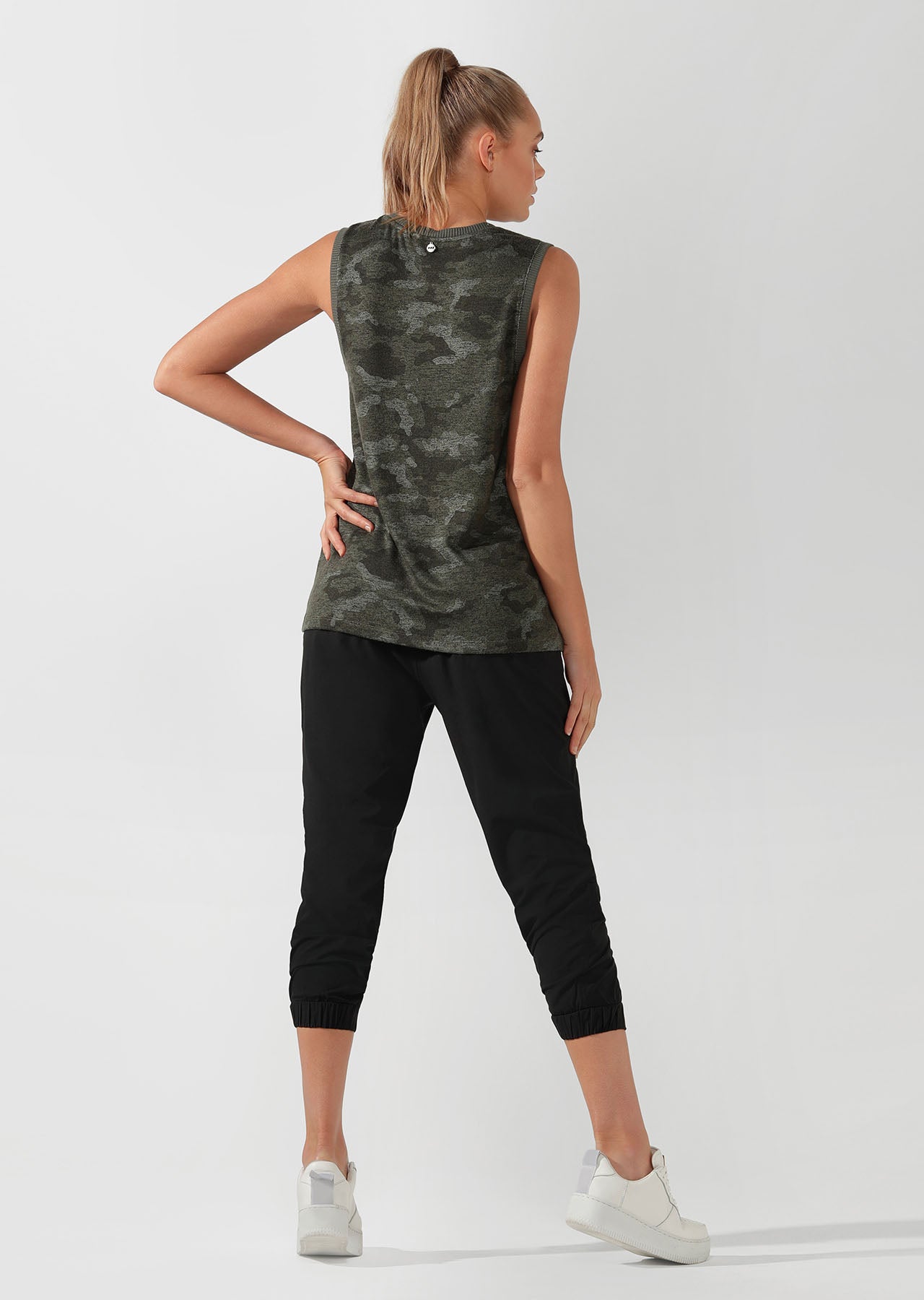 Lorna Jane Commando Muscle Tank - Camo Print