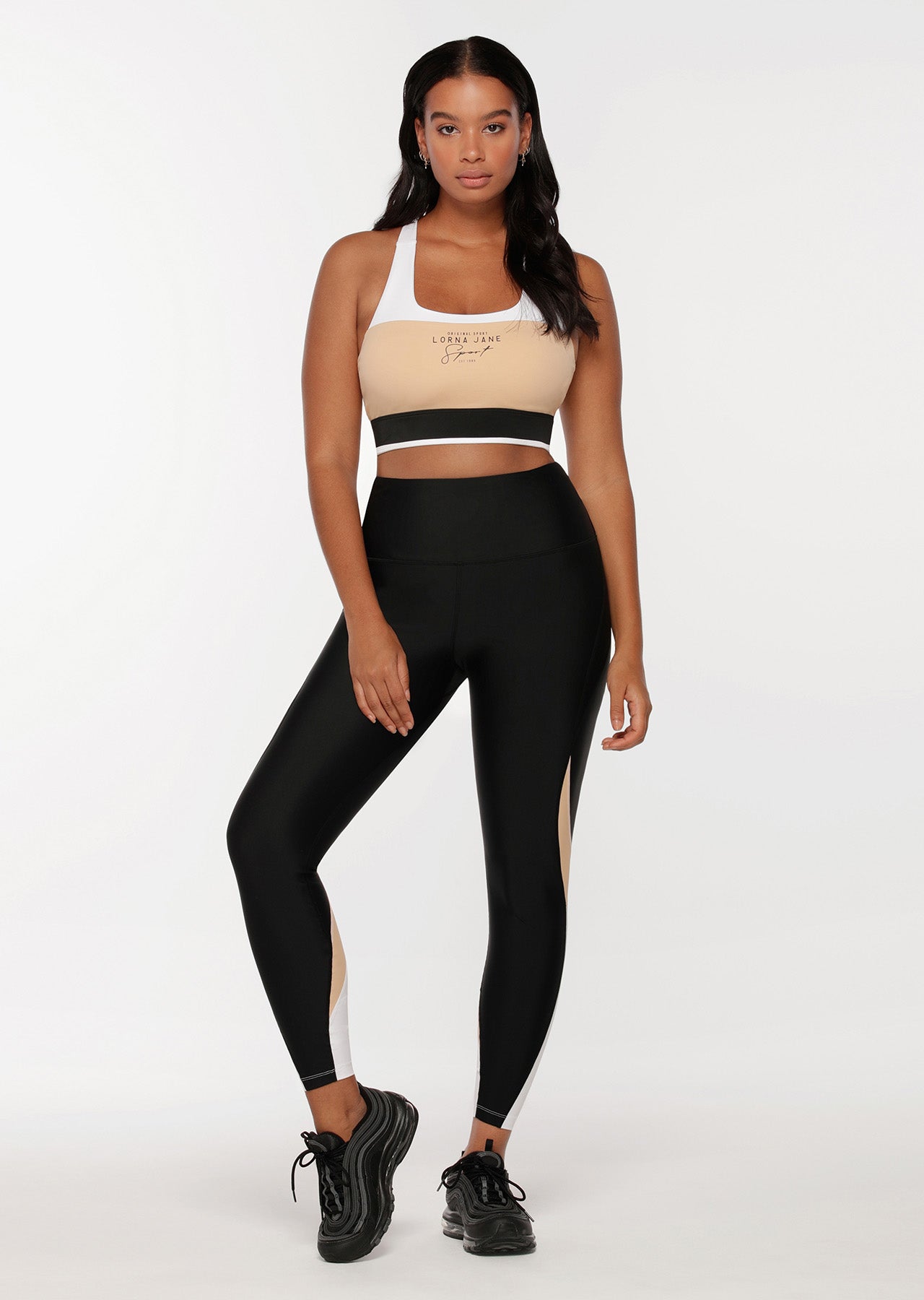 Lorna Jane Compact Ankle Biter Leggings - Multi