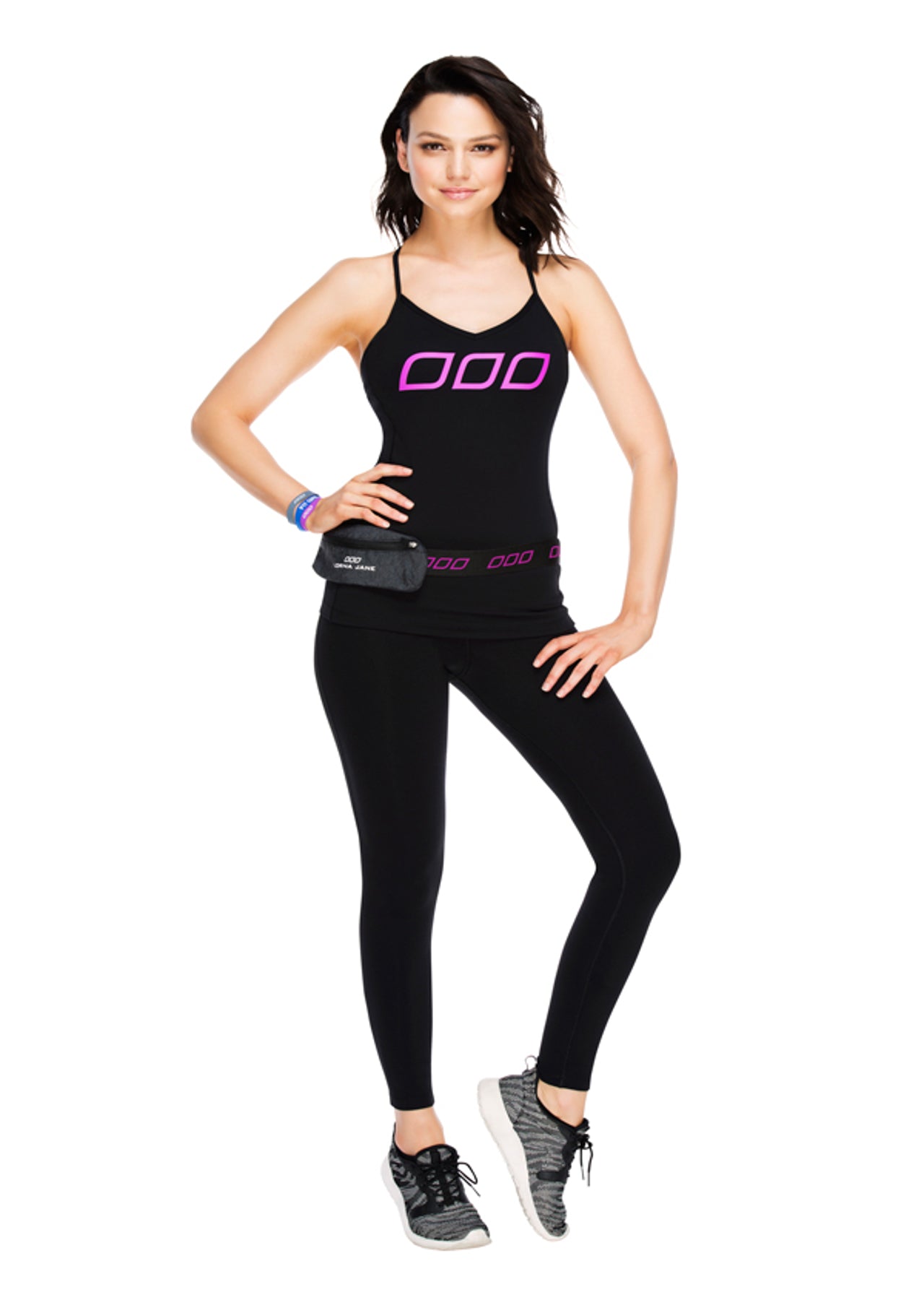 Lorna Jane Compact Run Belt - Black Marl