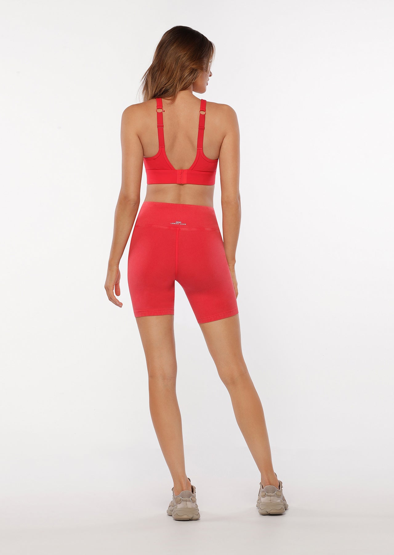 Lorna Jane Compress & Compact Sports Bra - Ginger