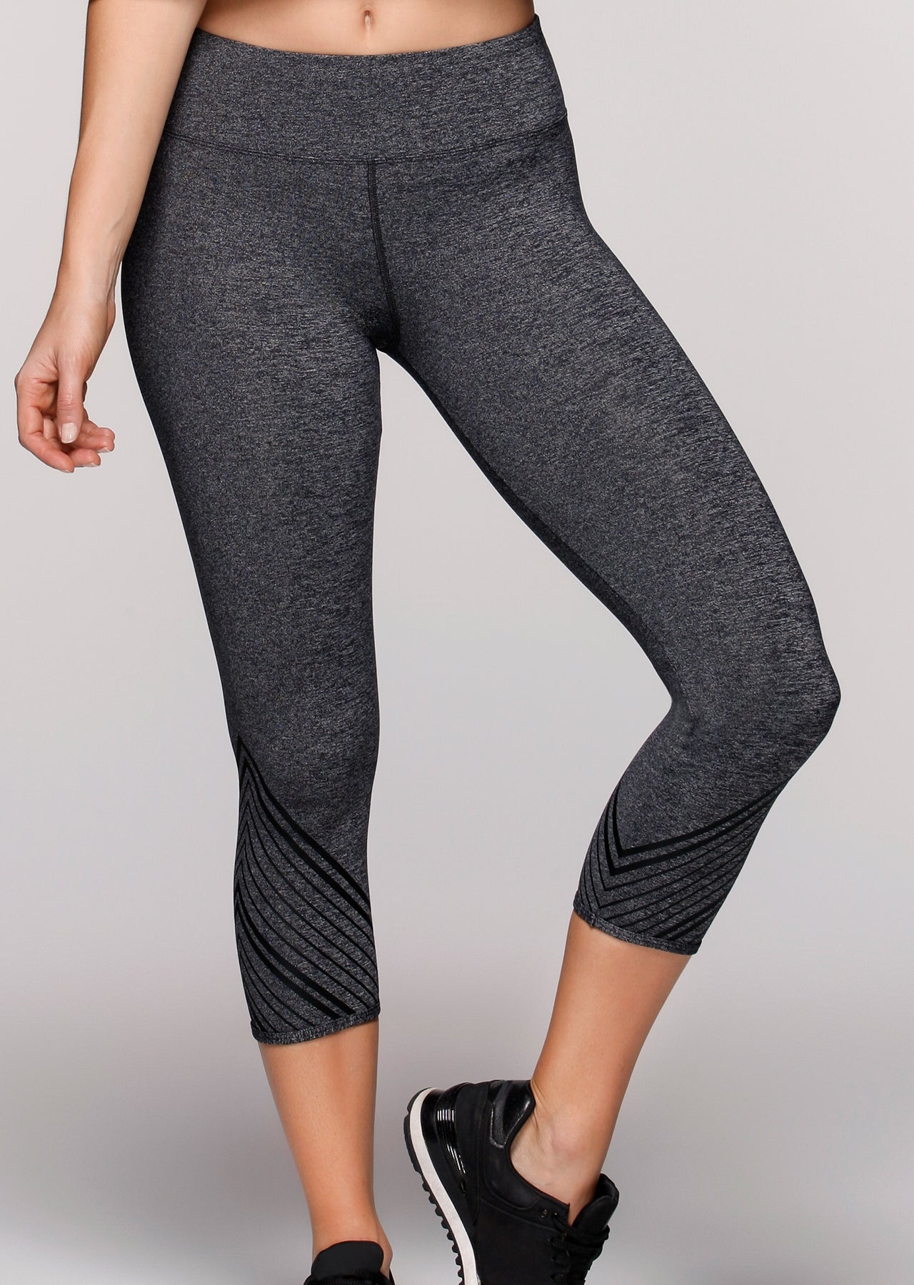 Lorna Jane Confidence Support 7/8 Tight - Char Marl