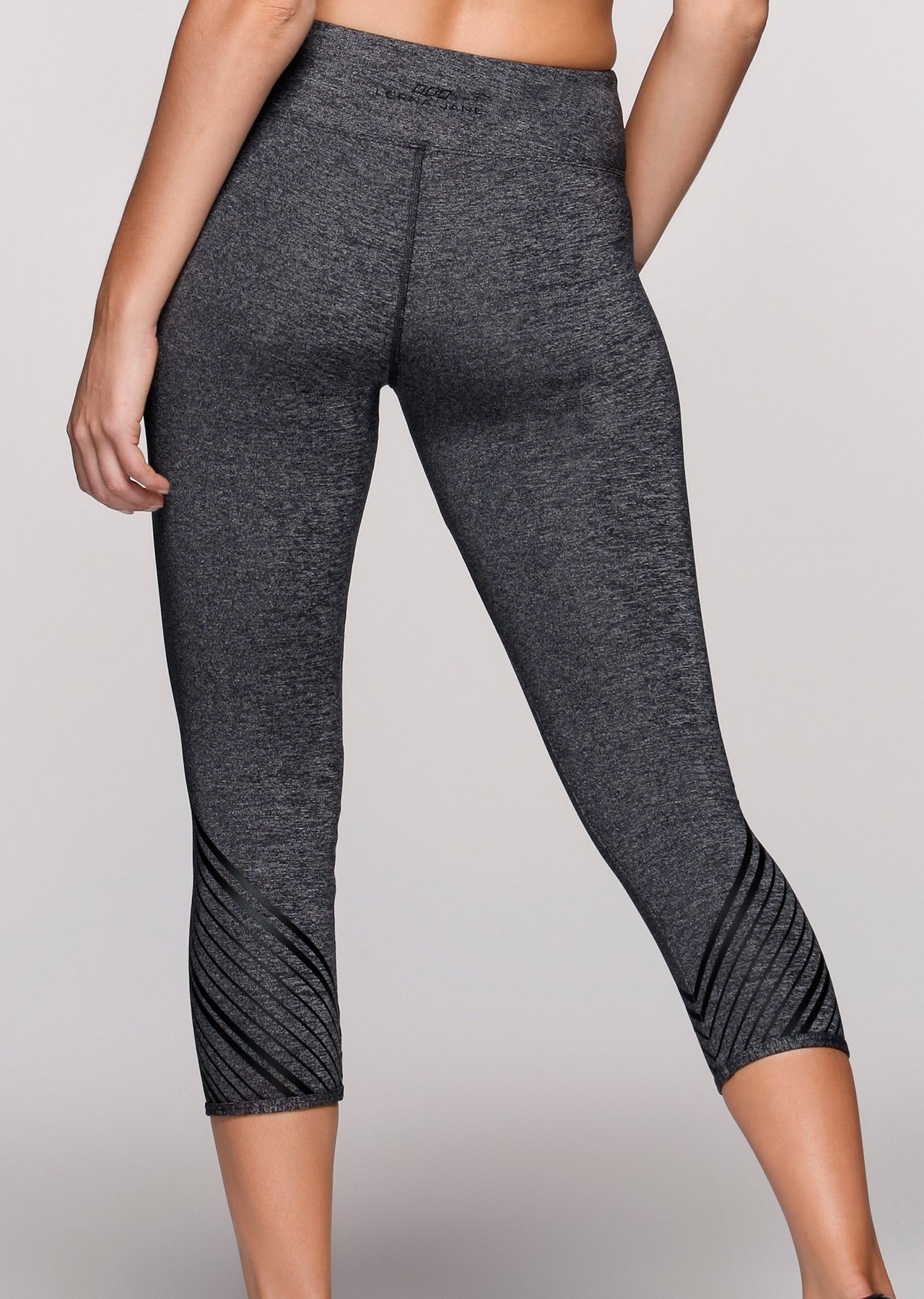 Lorna Jane Confidence Support 7/8 Tight - Char Marl