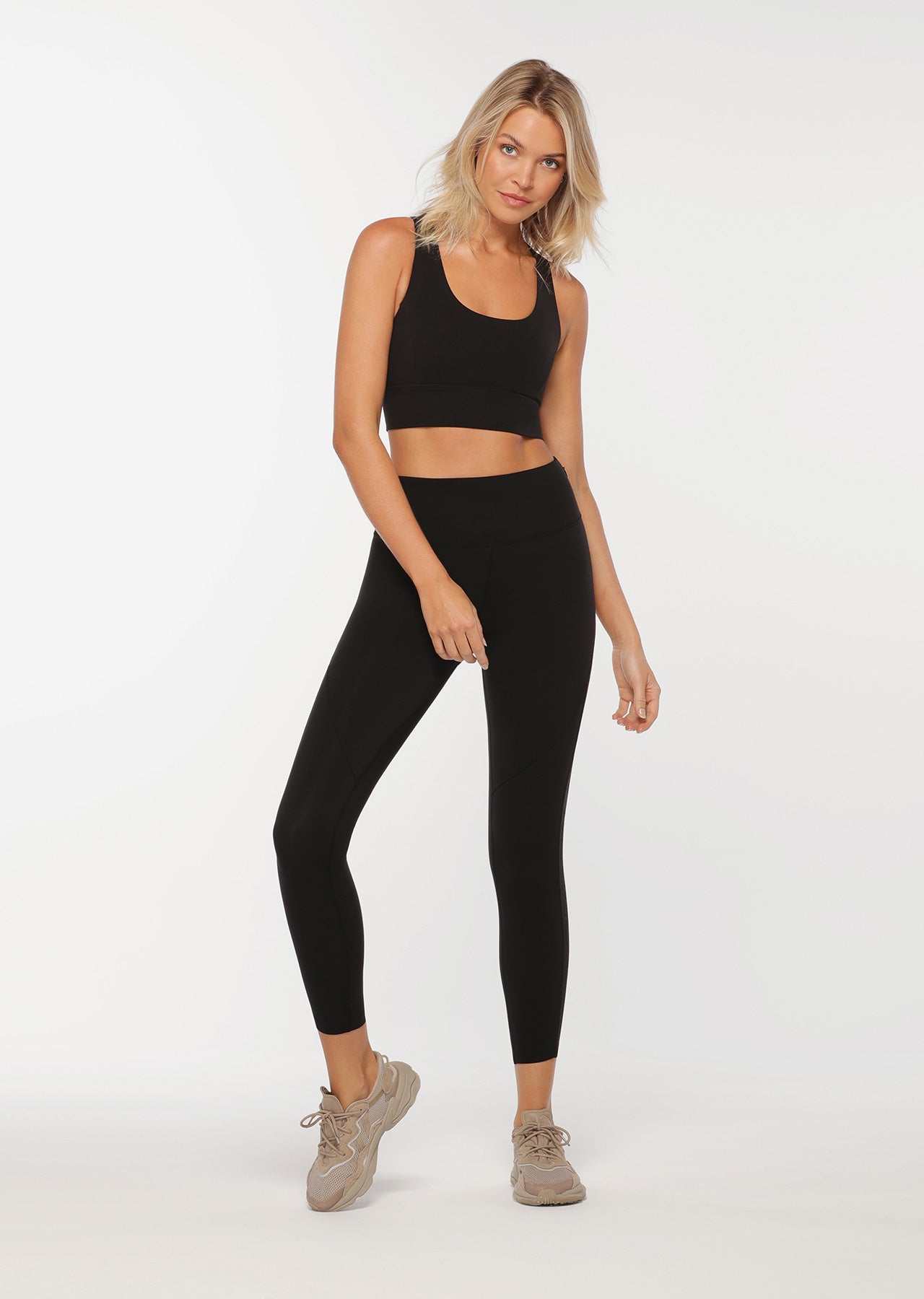 Lorna Jane Conqueror Ankle Biter Leggings - Black