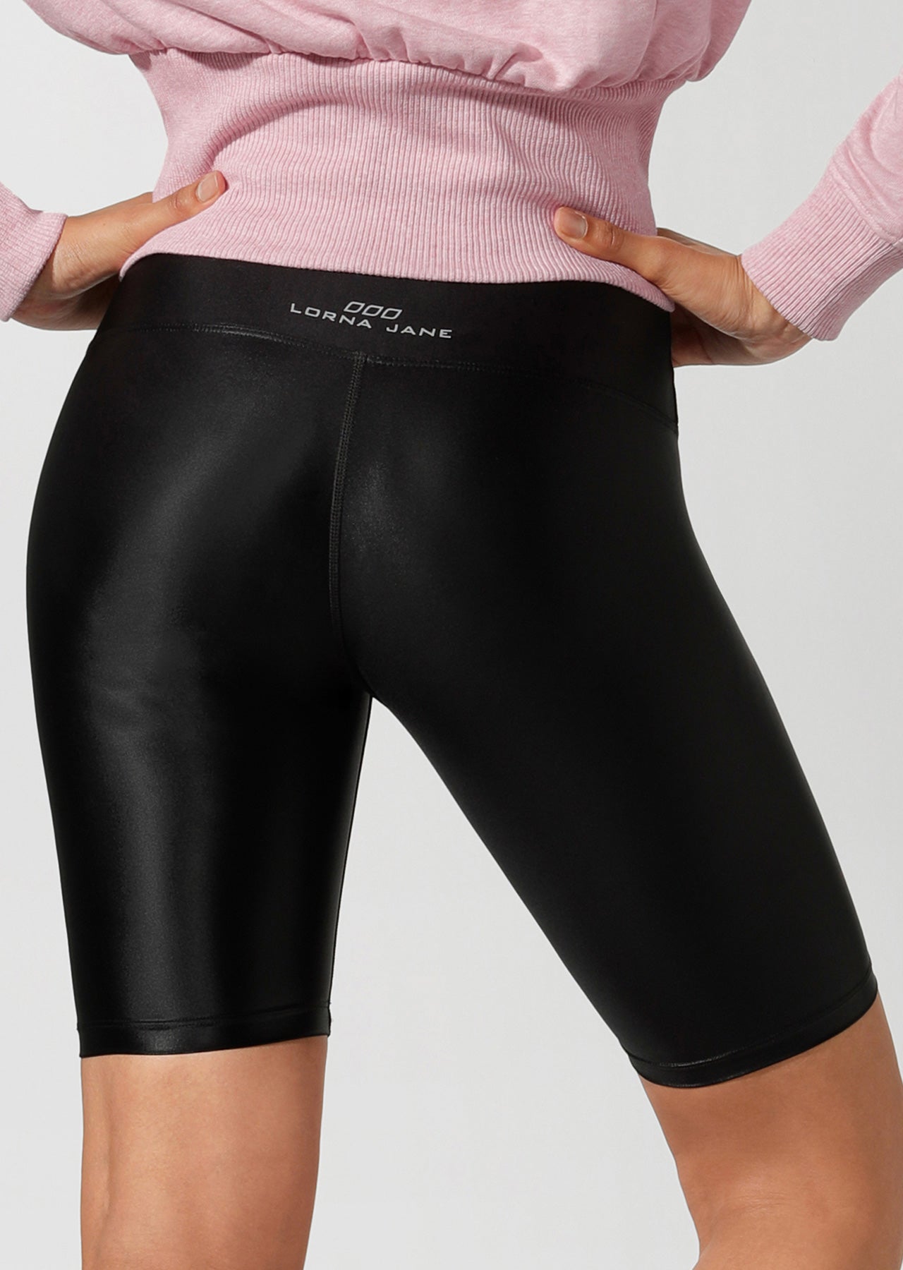 Lorna Jane Contour Long Short Tight - Black