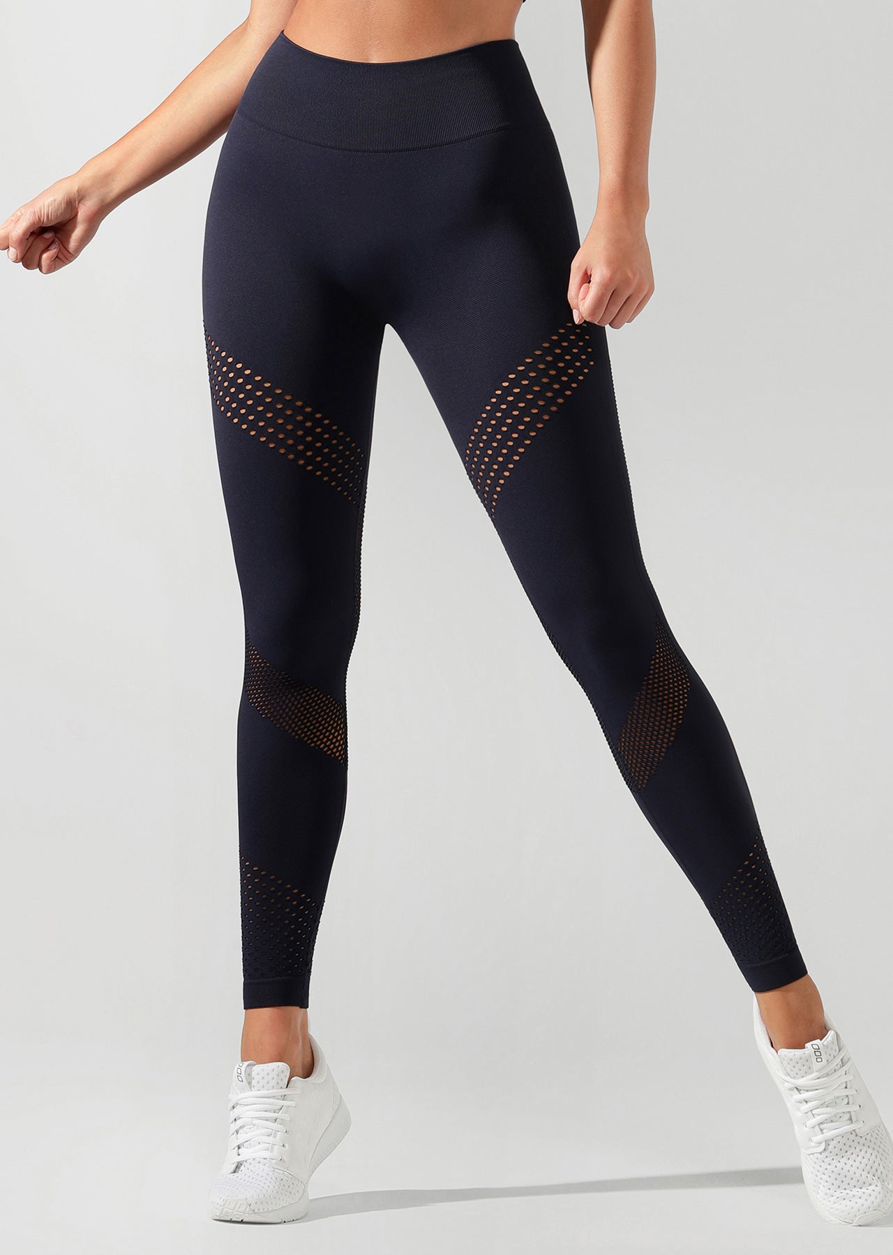 Lorna Jane Contour Seamless Full Length Tight - French Navy