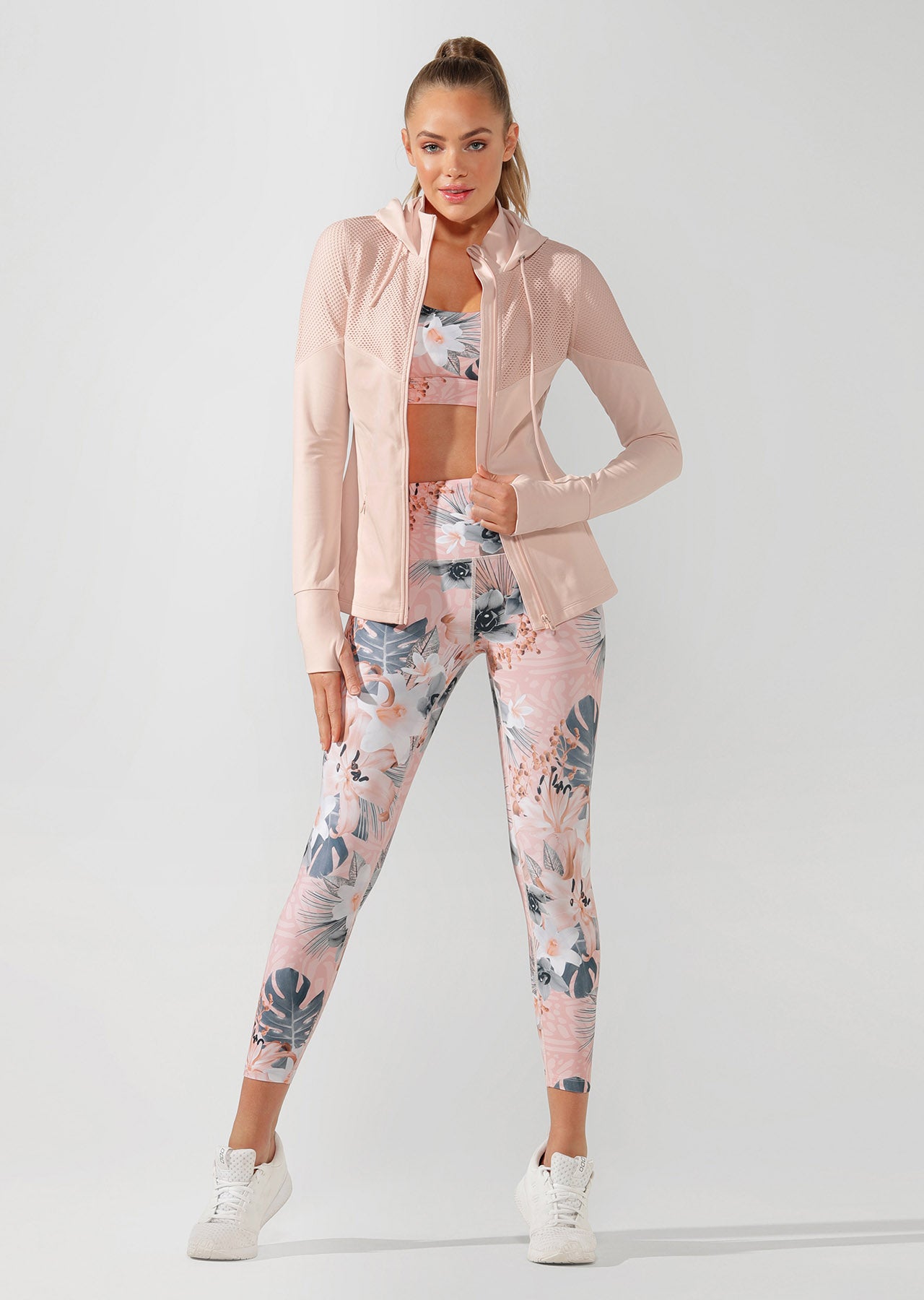 Lorna Jane Cool Down Excel Jacket - Dream Pink