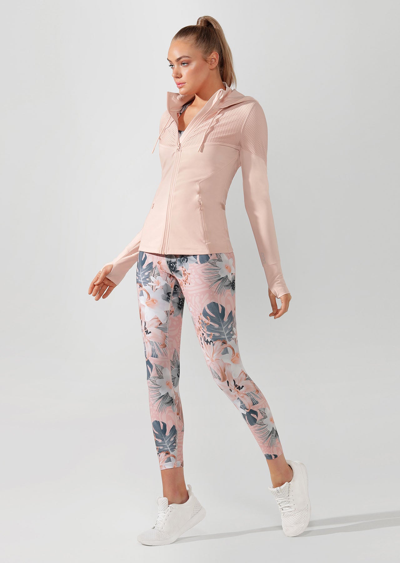 Lorna Jane Cool Down Excel Jacket - Dream Pink