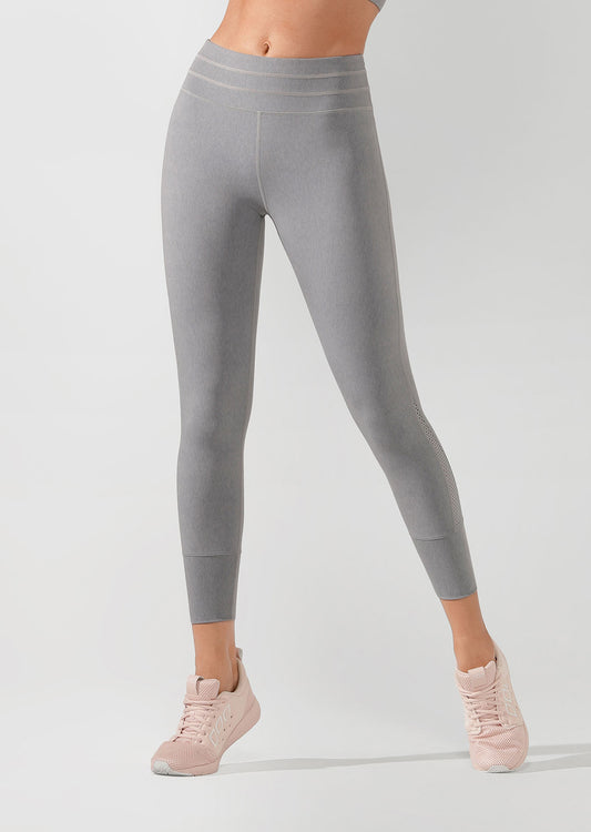 Lorna Jane Cool Touch Core Ankle Biter Tight - Nu Grey Marl