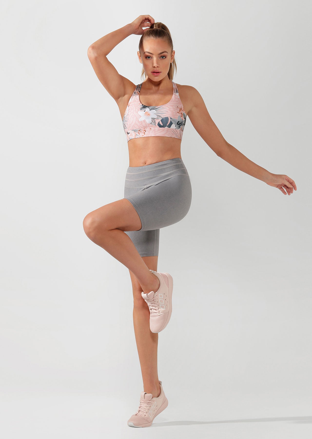 Lorna Jane Cool Touch Core Short Tight - Nu Grey Marl