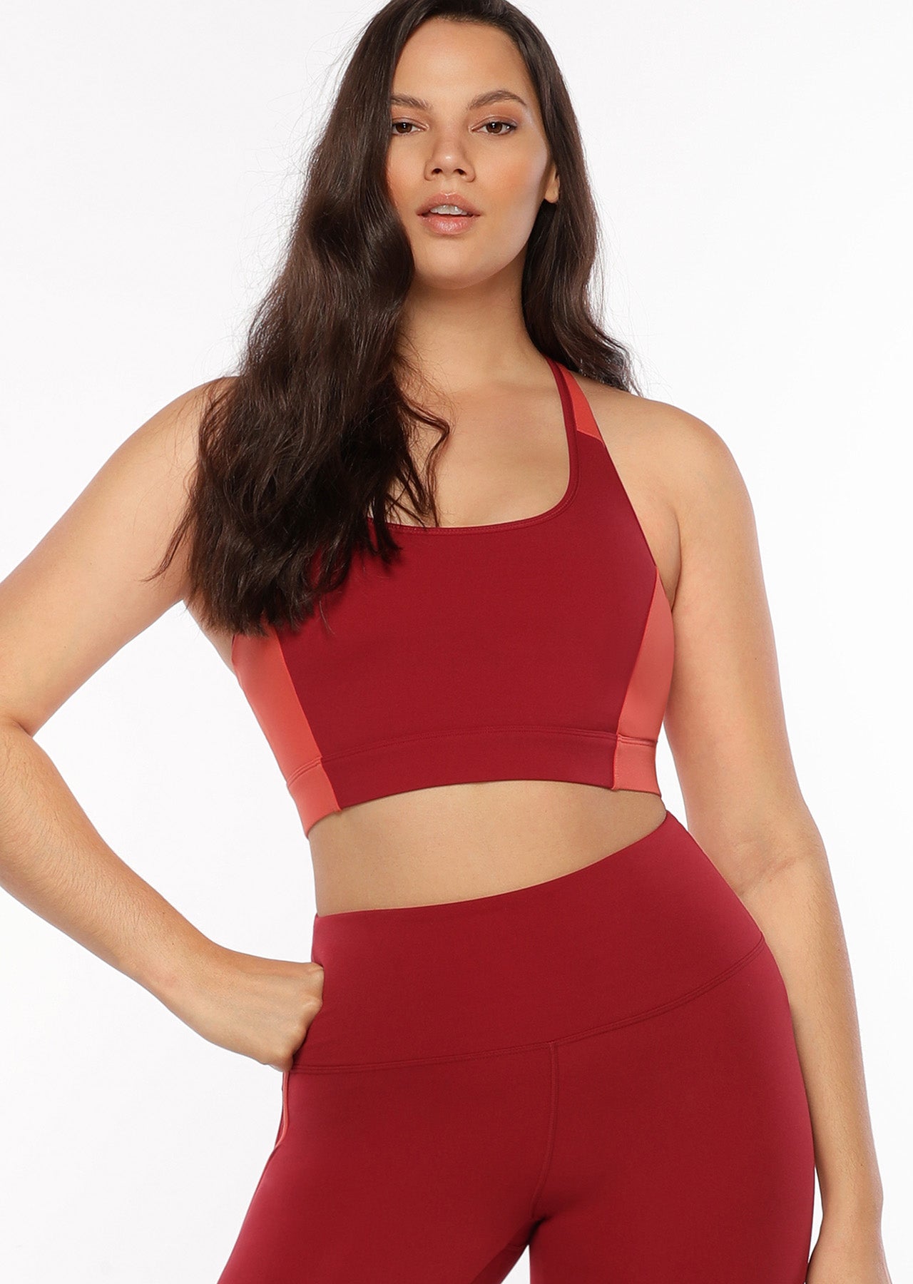 Lorna Jane Core Candy Ultimate Sports Bra - Cherry Multi