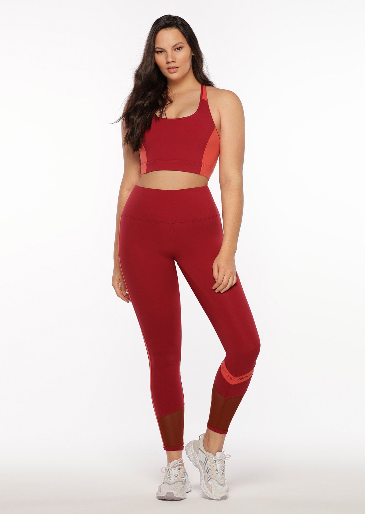 Lorna Jane Core Candy Ultimate Sports Bra - Cherry Multi