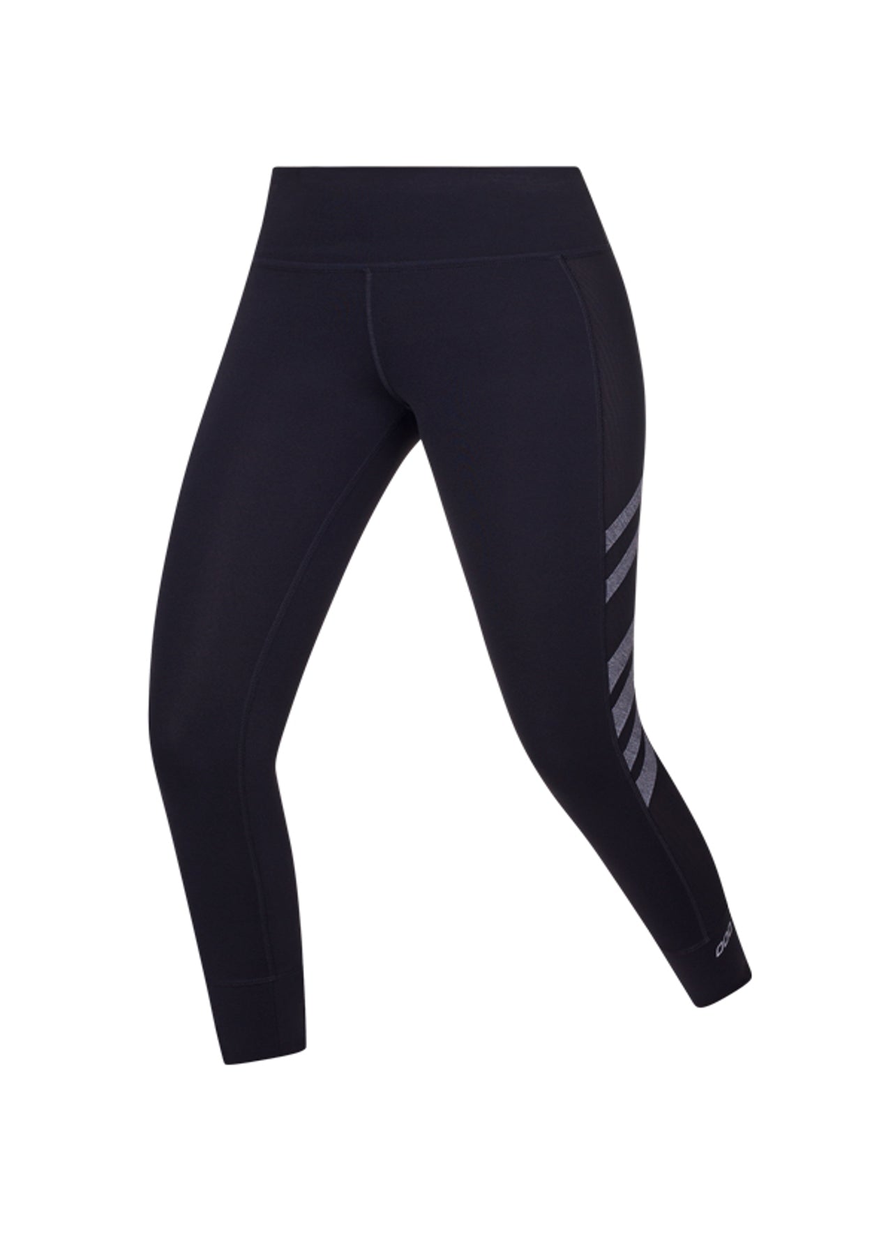 Lorna Jane Core Power Ankle Biter Tight - Black/Char Marl