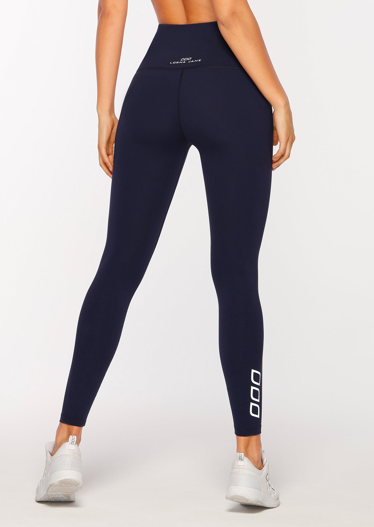 Lorna Jane Core Shaper Ankle Biter Tight - French Navy