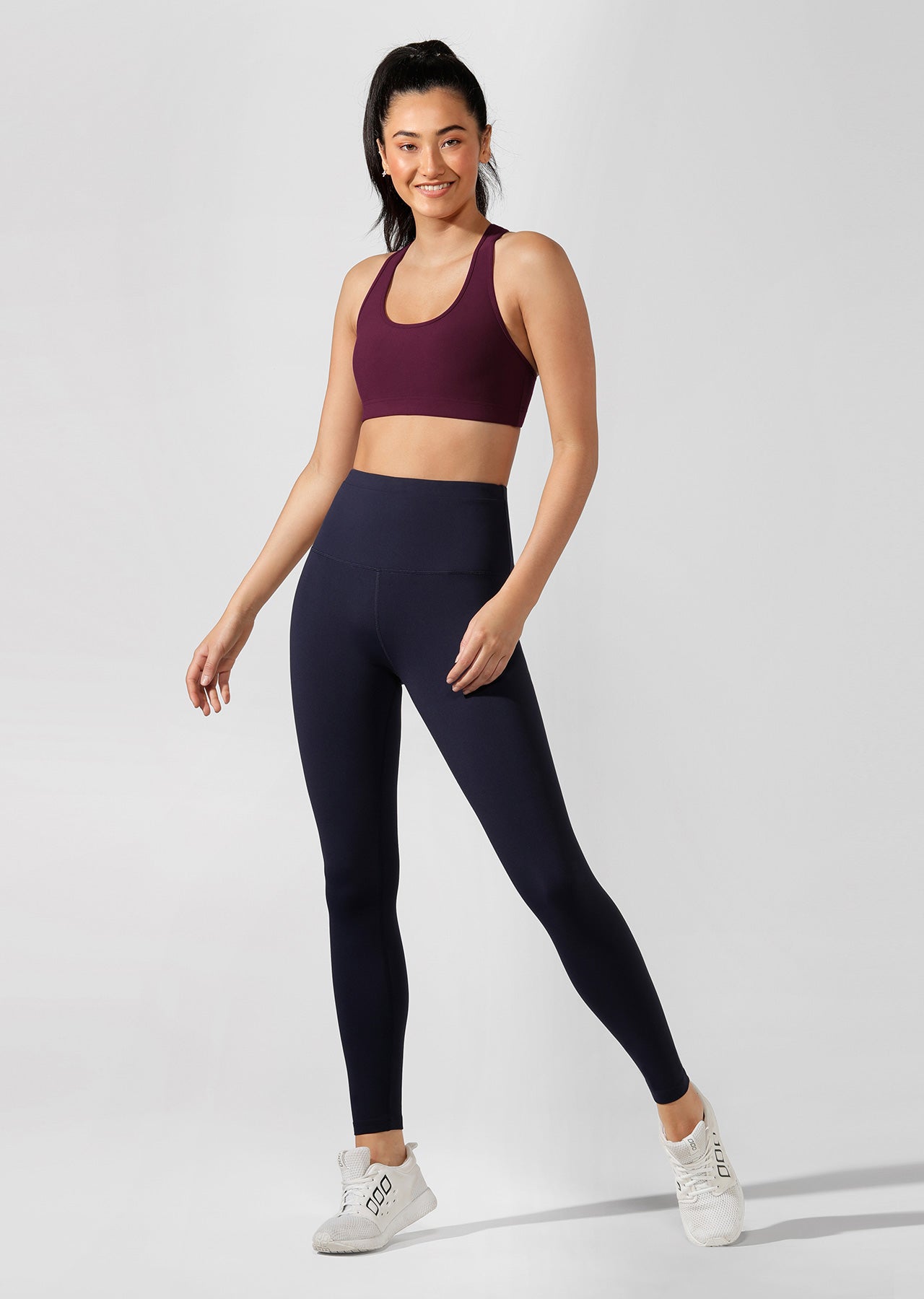 Lorna Jane Core Shaper Full Length Leggings - French Navy