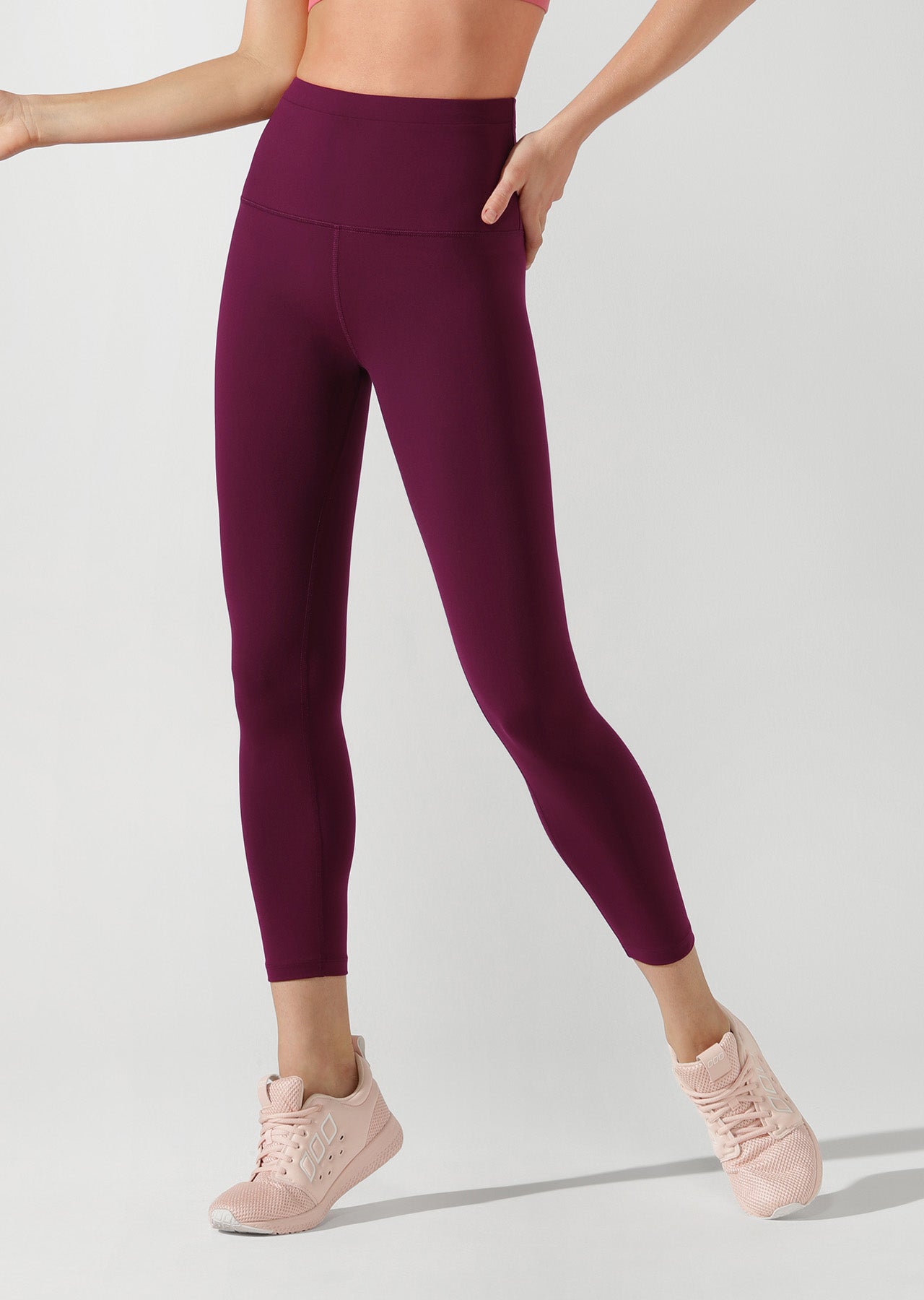 Lorna Jane Core Shaper Ankle Biter Tight - Pinot