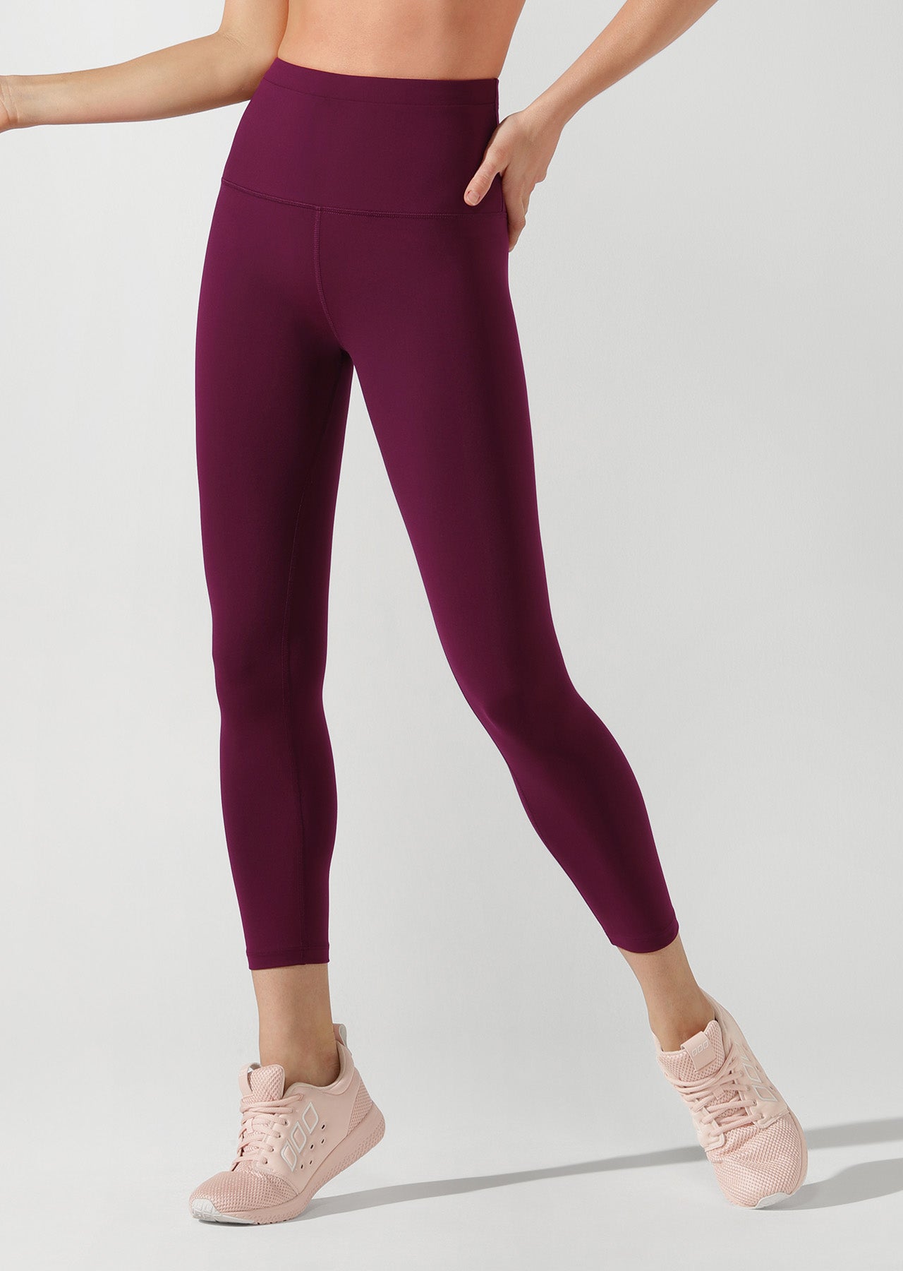 Lorna Jane Core Shaper Ankle Biter Tight - Pinot
